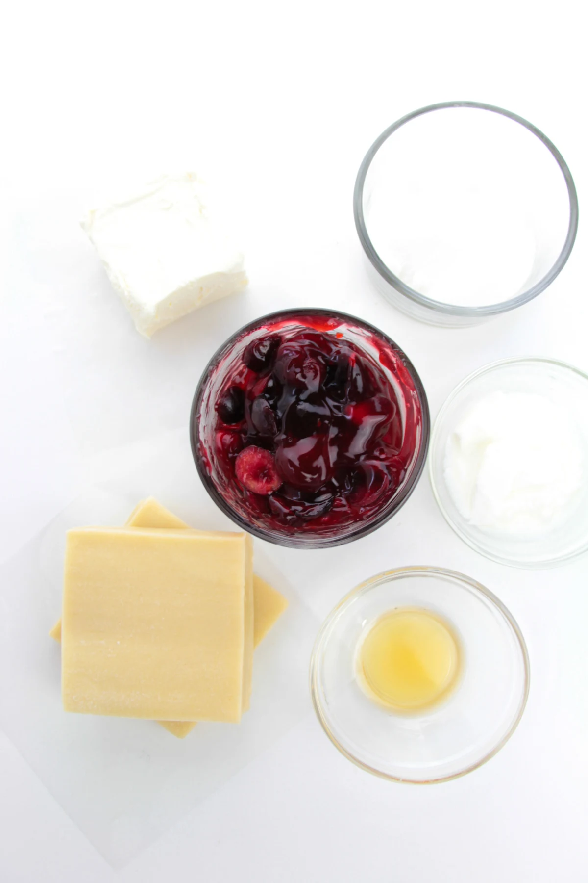 Cherry Cheesecake Dessert Wontons