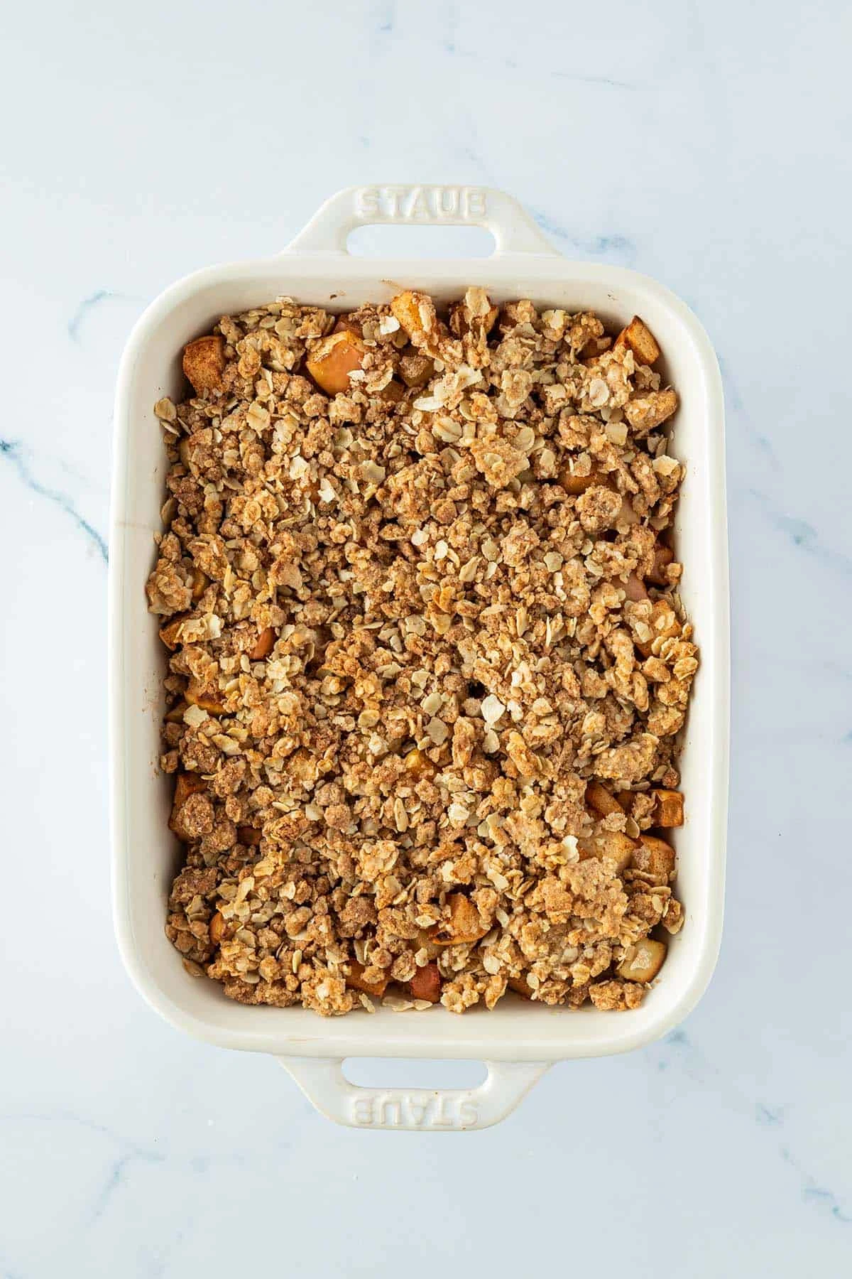 Healthy Apple Crumble