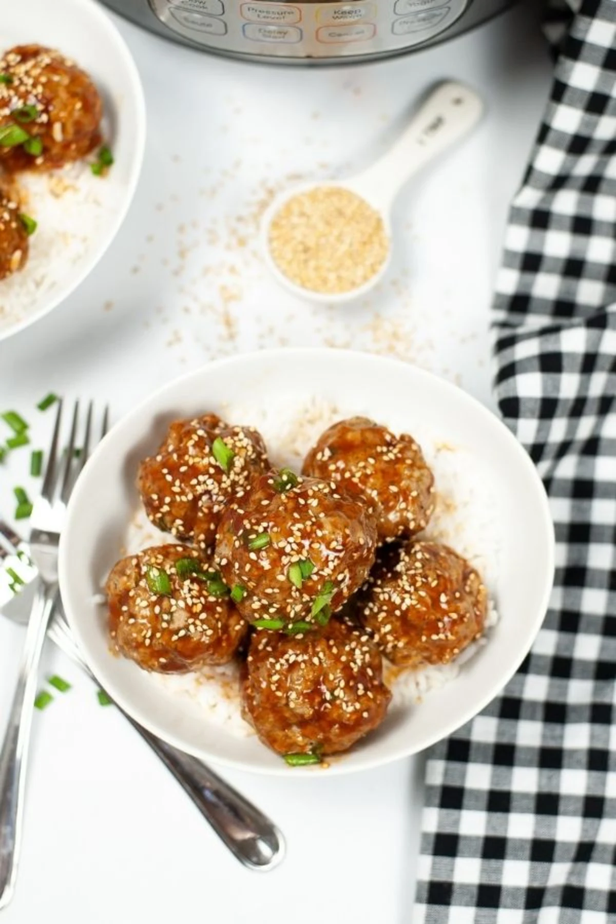Instant Pot Asian Meatballs