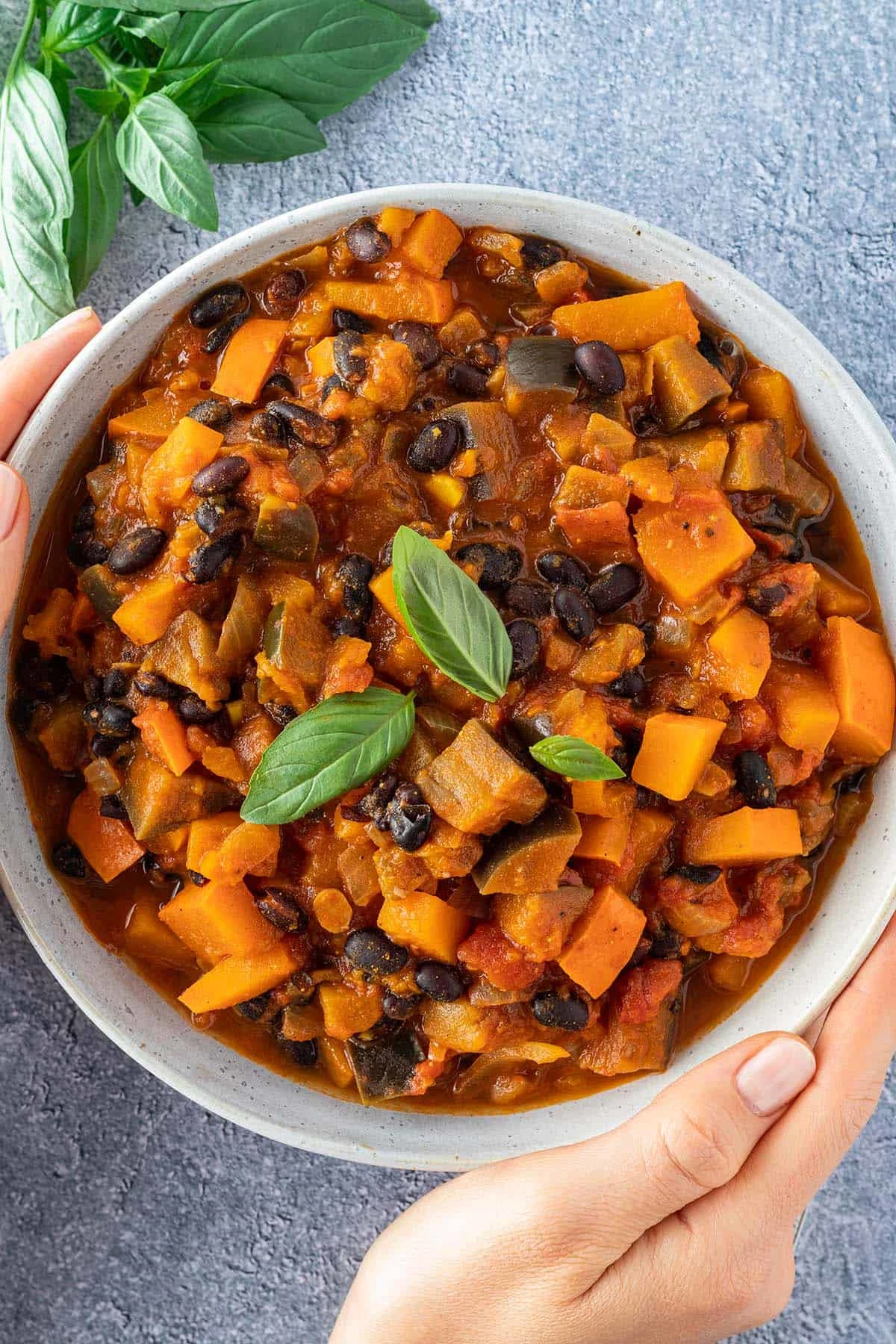 Pumpkin and Eggplant Curry