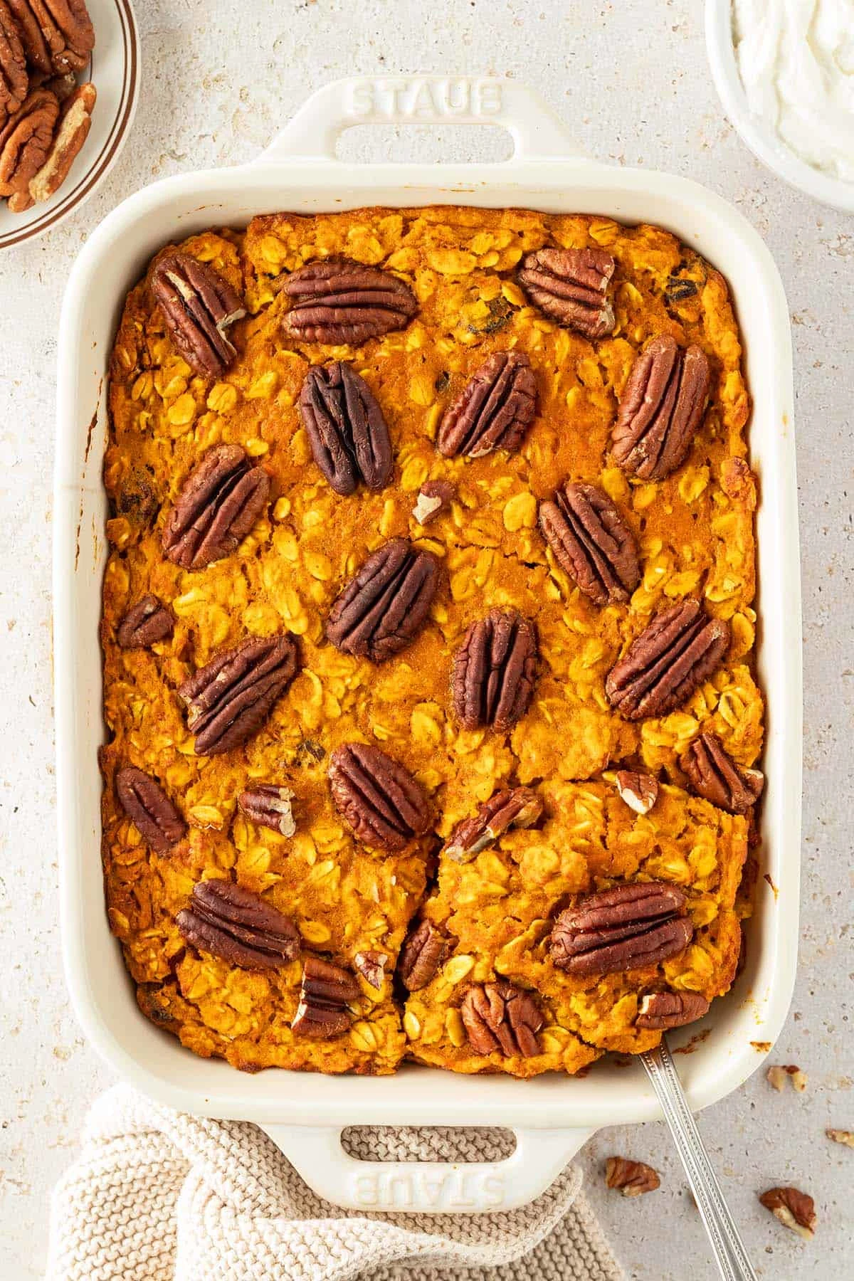 Pumpkin Baked Oatmeal