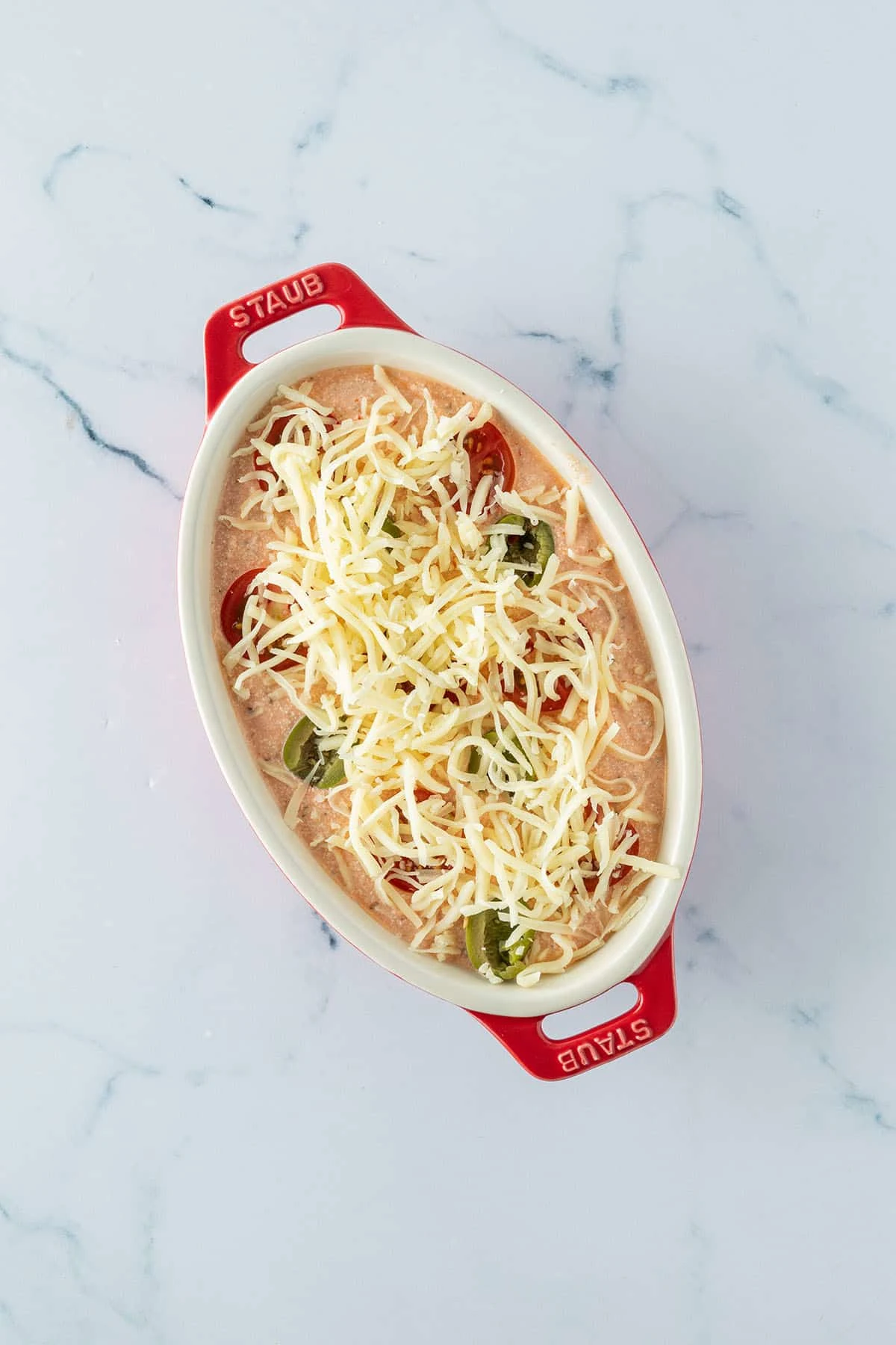 Cottage Cheese Pizza Dip