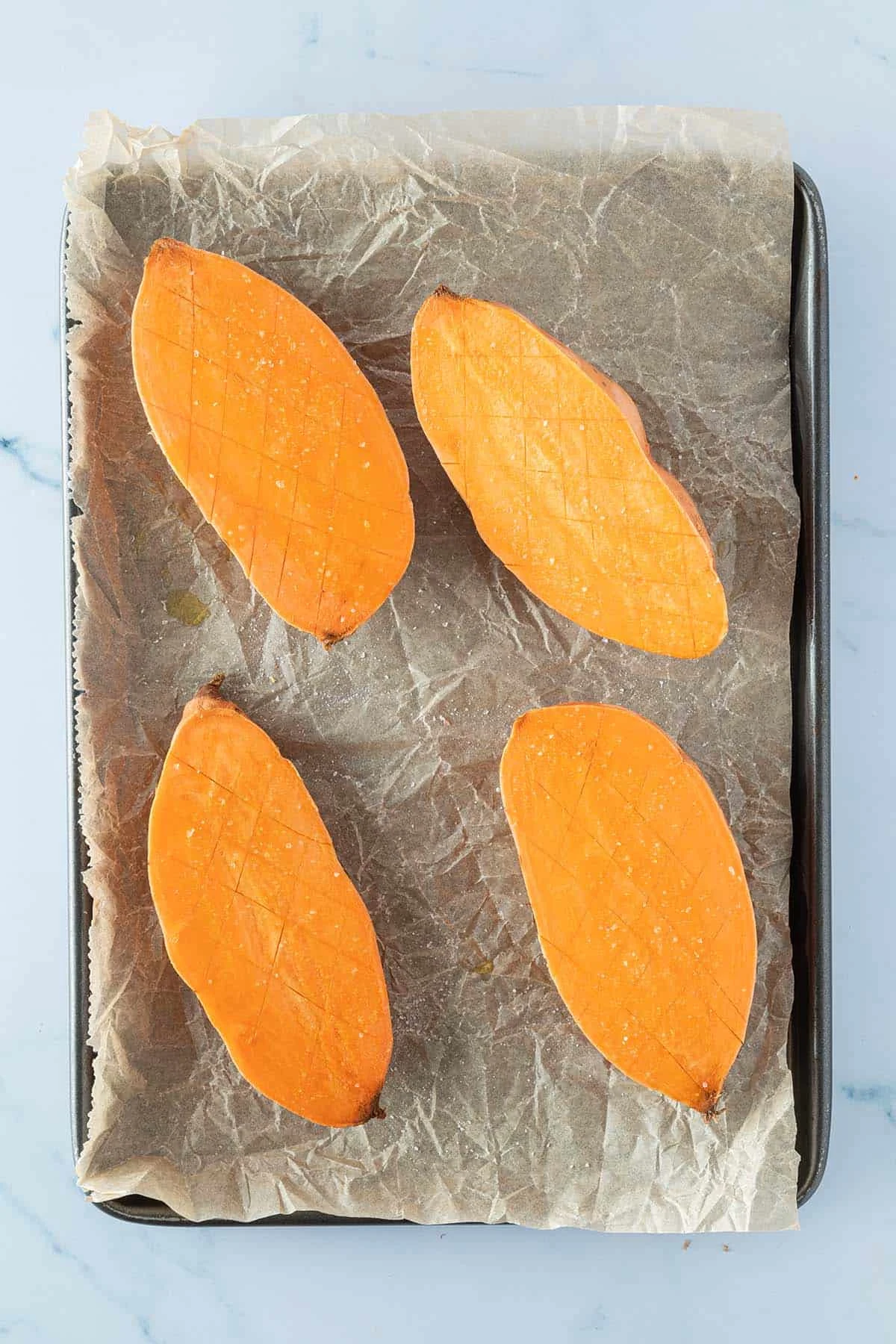 Loaded Sweet Potato with Ground Beef