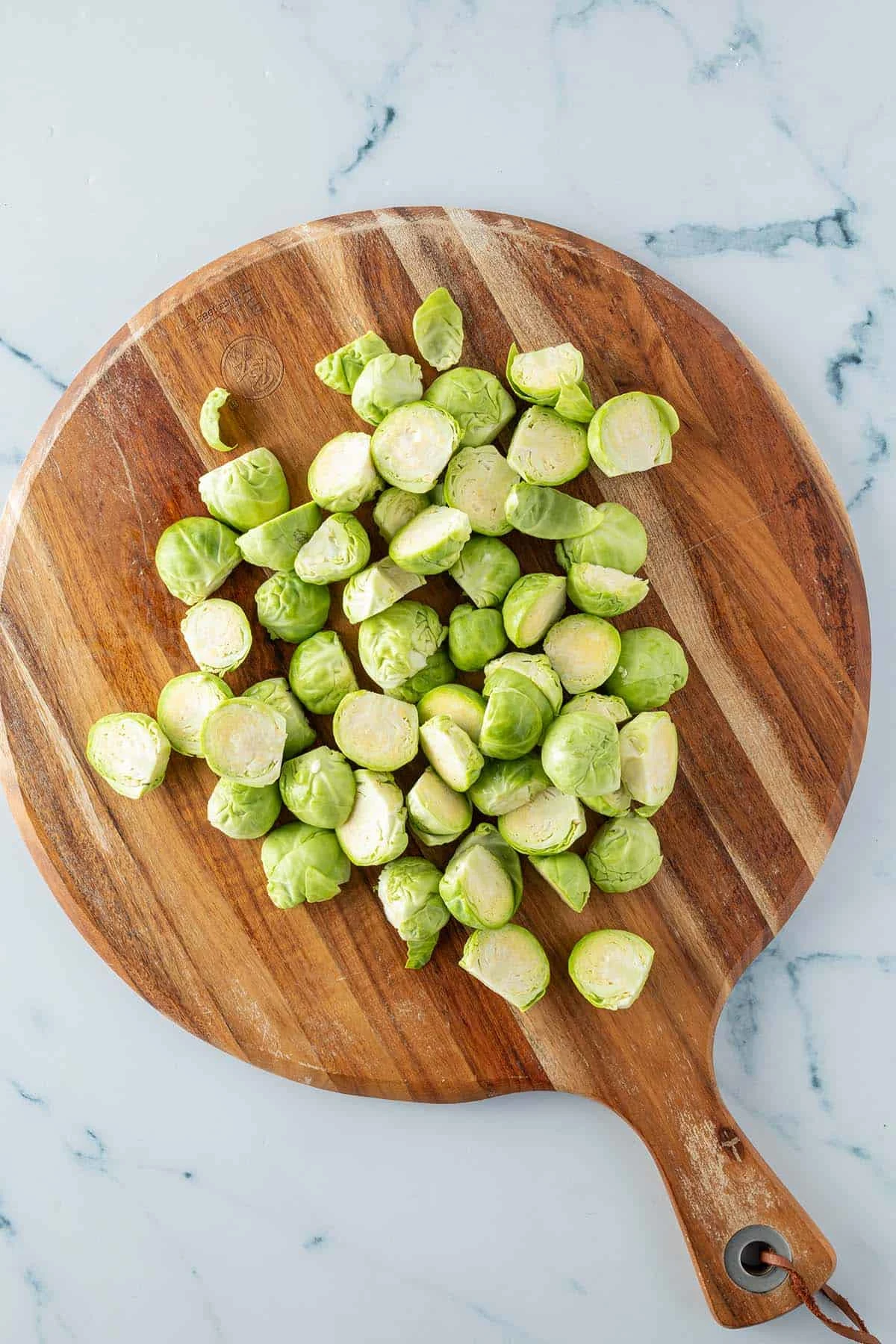 Brussels Sprouts and Apple Salad