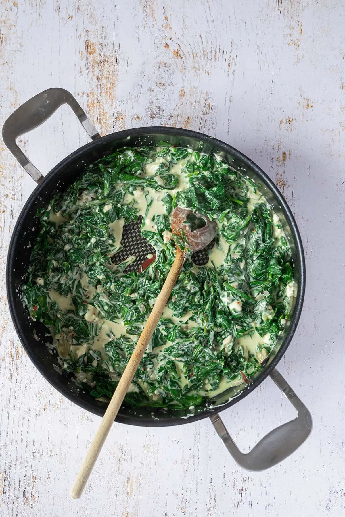 Spinach and Feta Stuffed Sweet Potatoes