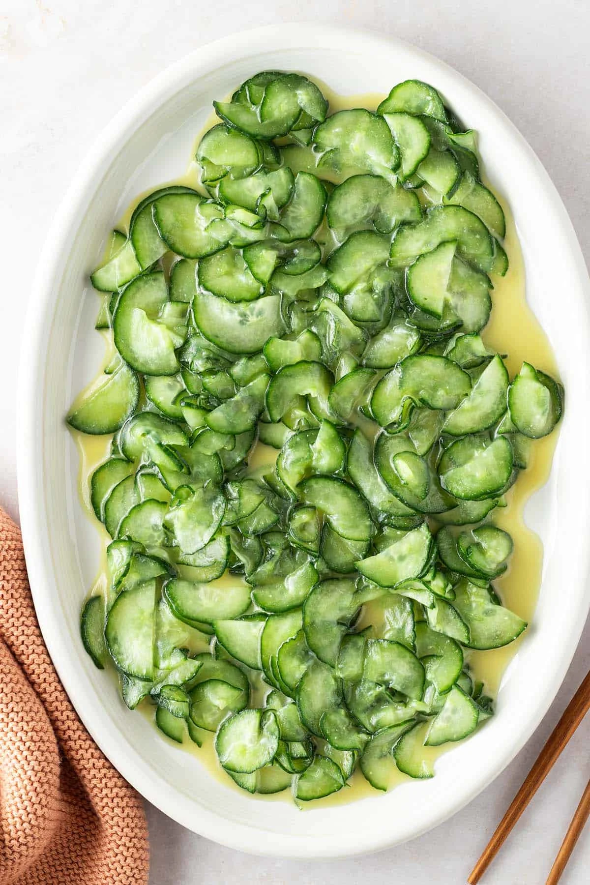 Sweet-and-Sour Cucumber Salad