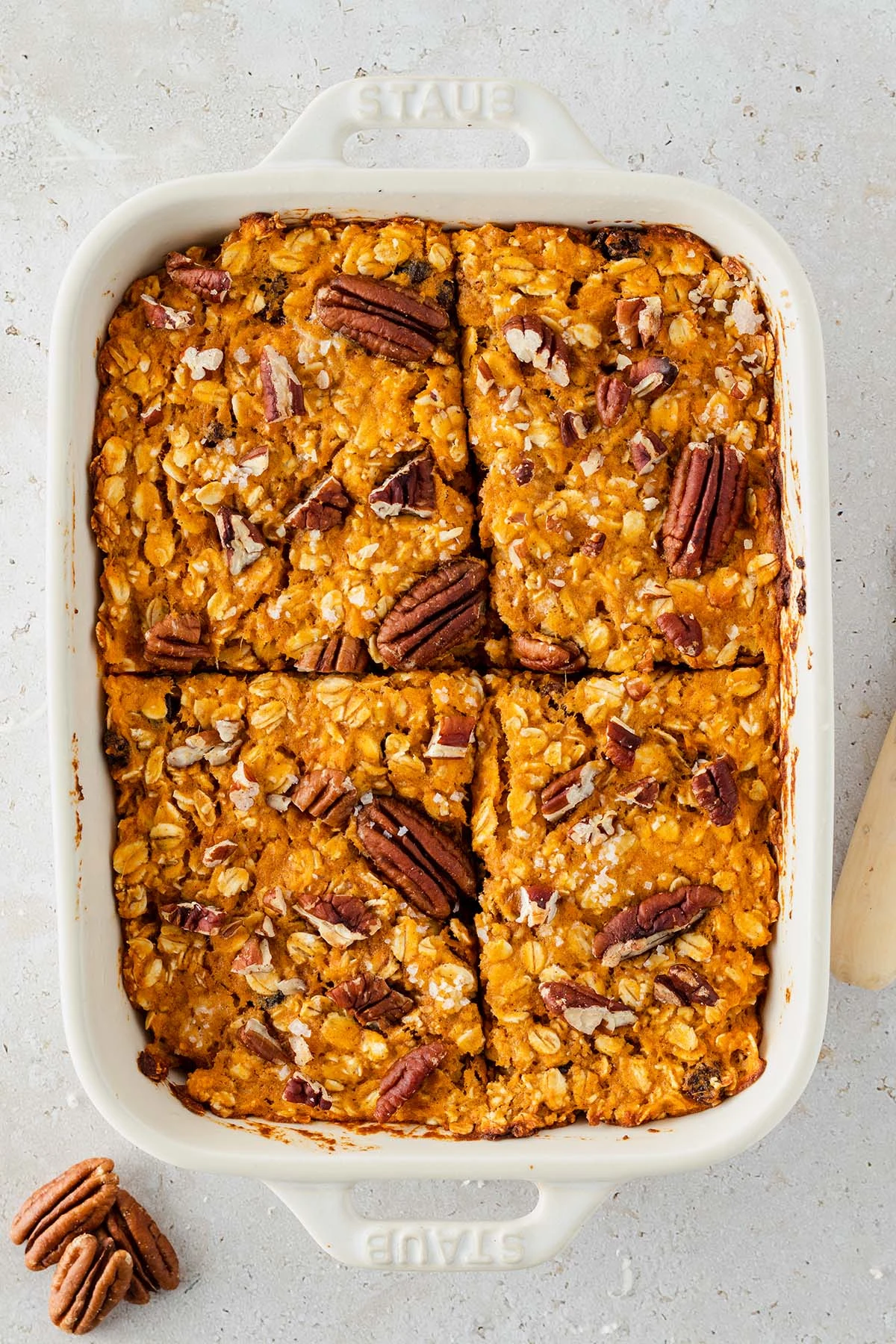 Baked Oats Without Bananas