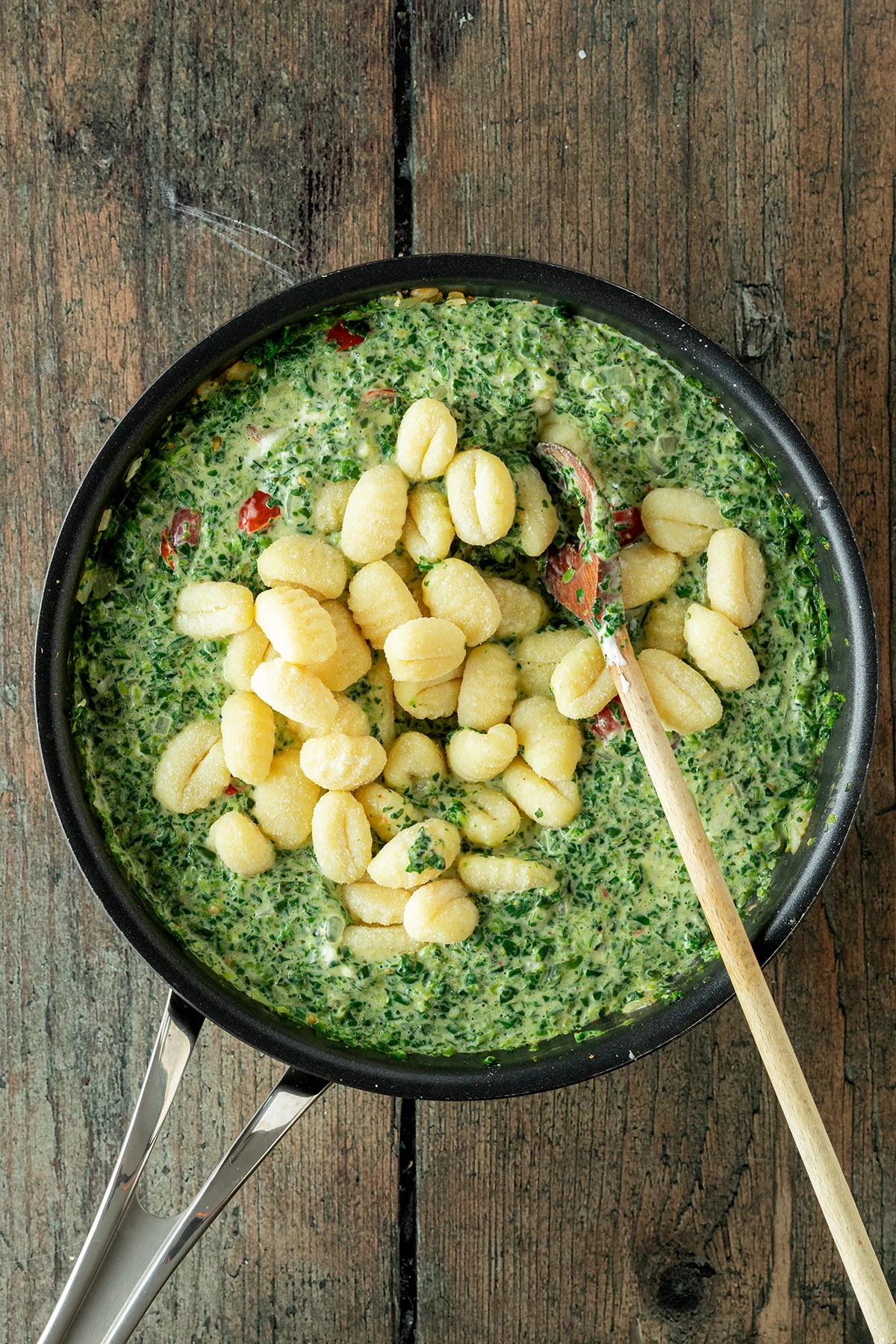 Baked Spinach Gnocchi