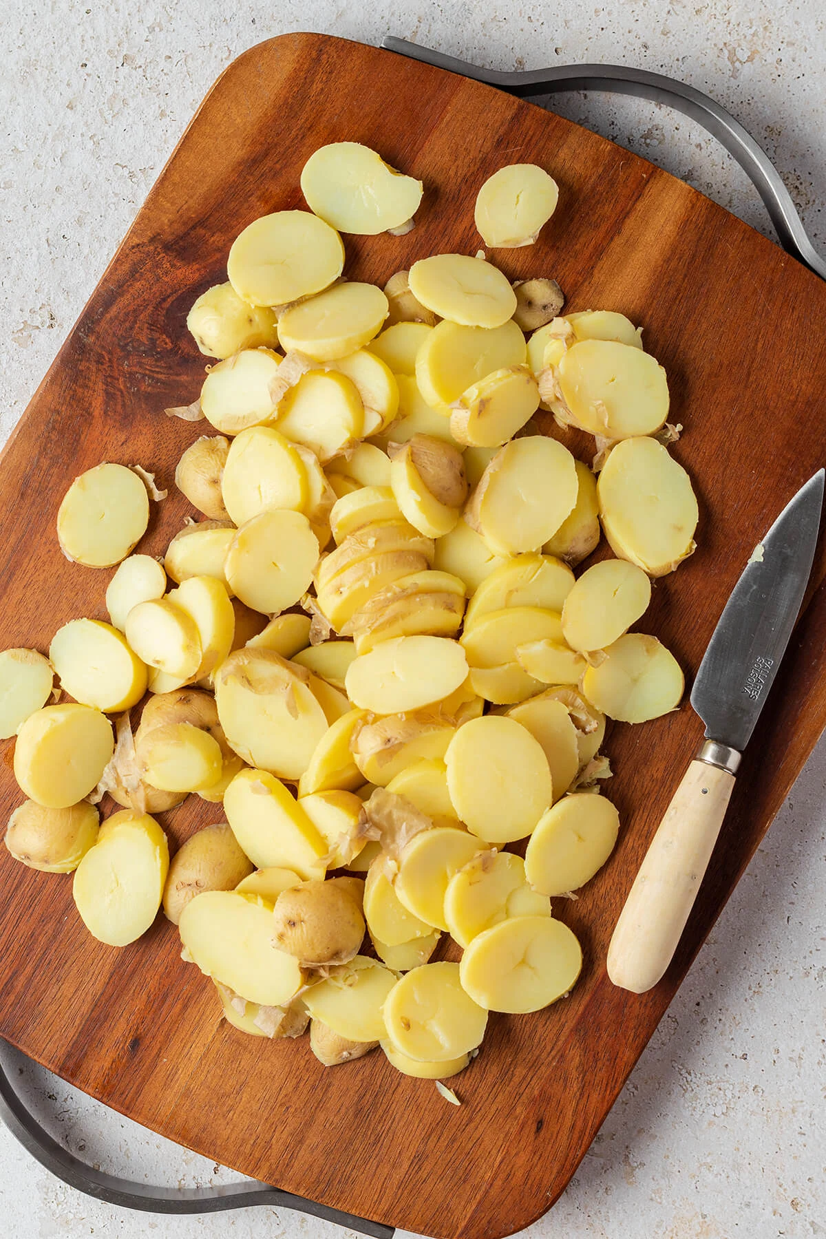 Potato Salad with Yogurt and Boiled Egg