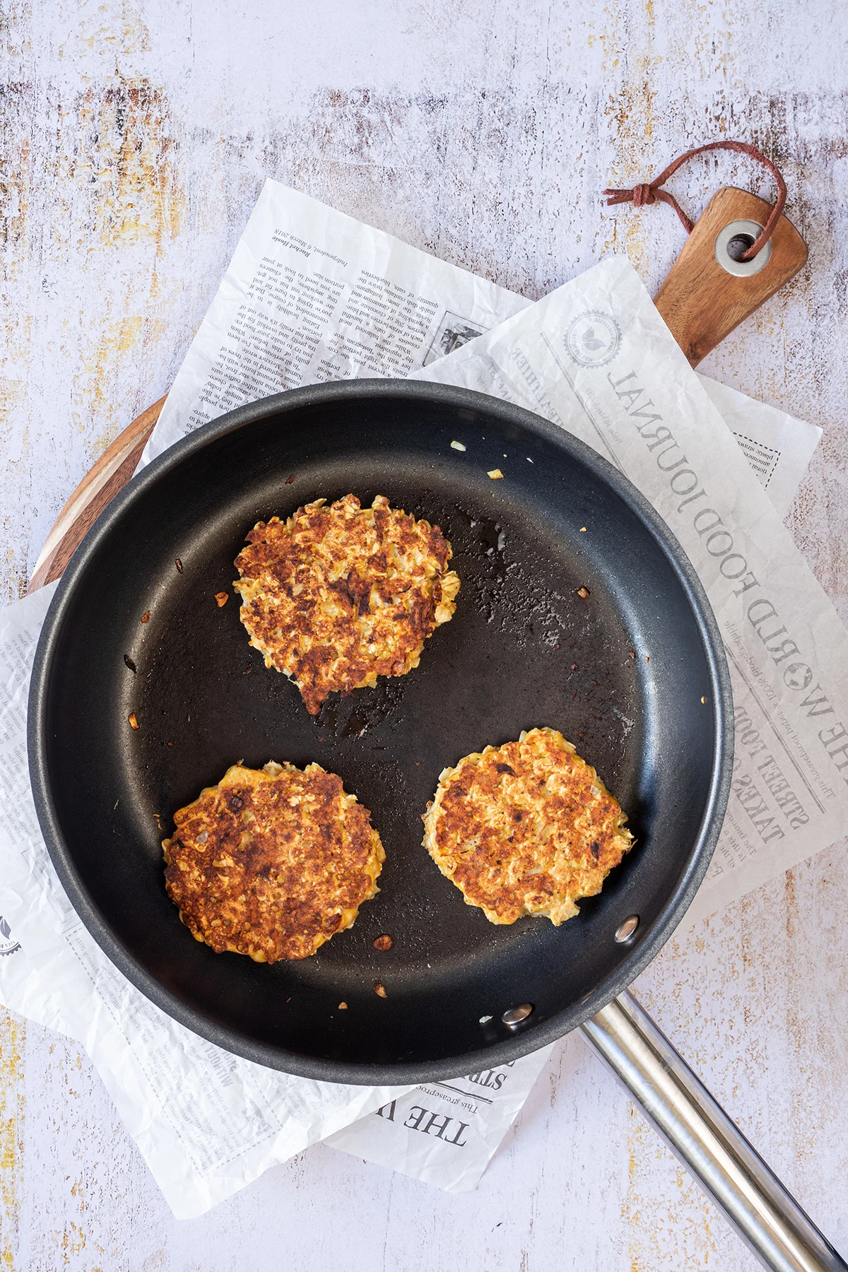 Vegetarian Oatmeal Patties