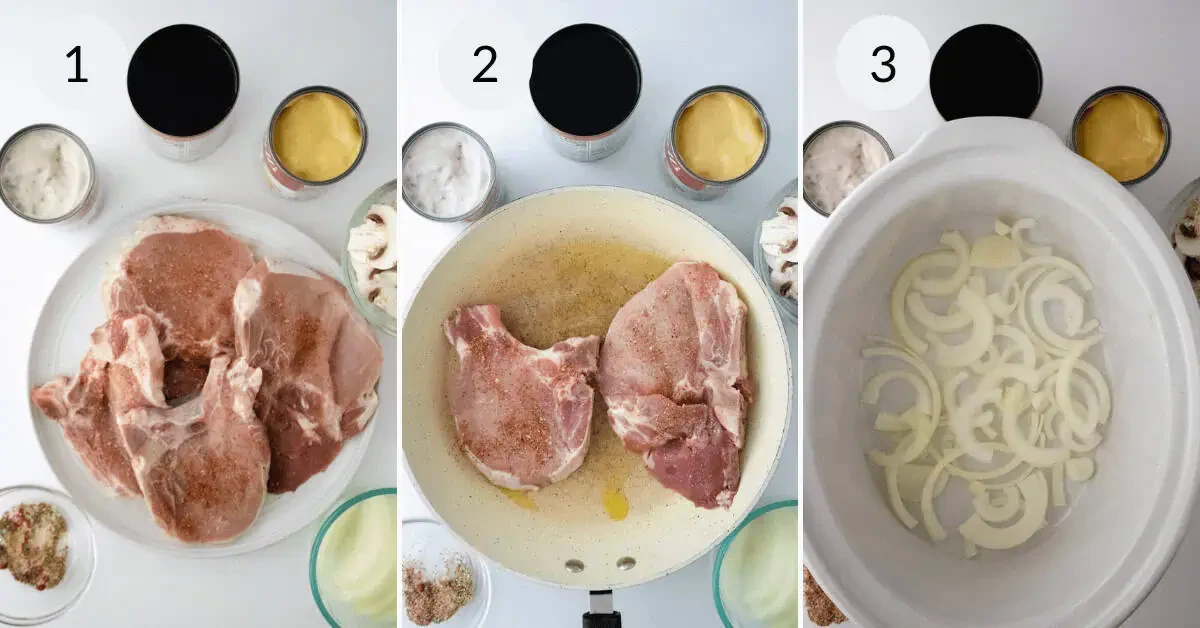 Crock Pot Pork Chops and Gravy