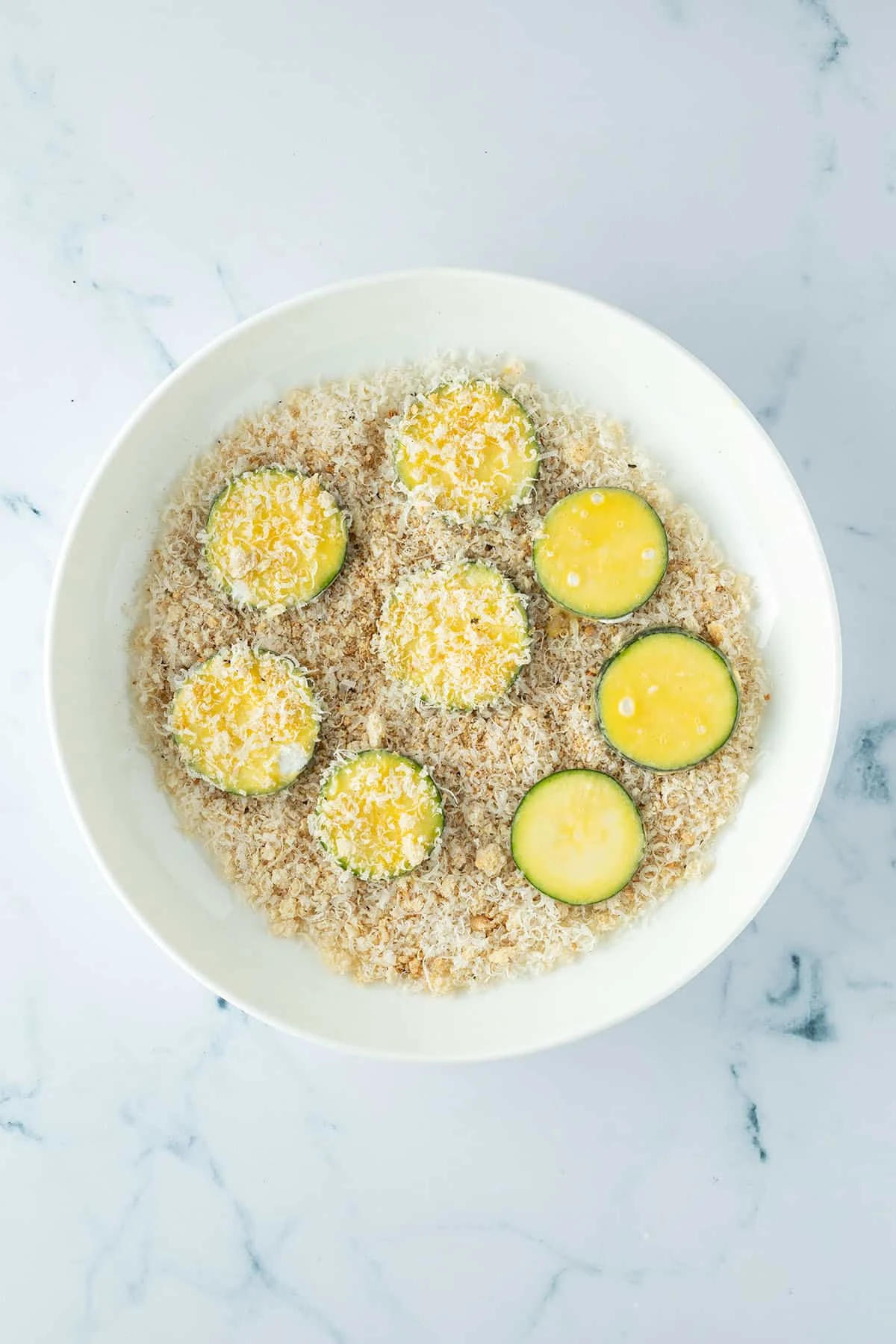 Crispy Parmesan Baked Zucchini Chips