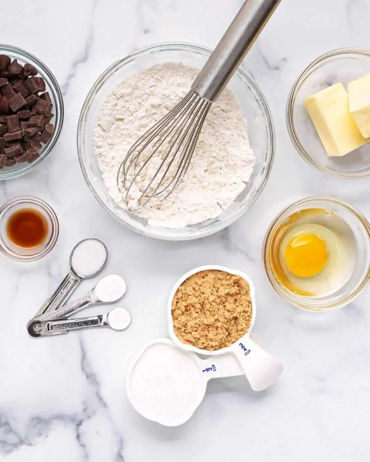 M&M Chocolate Chip Cookies