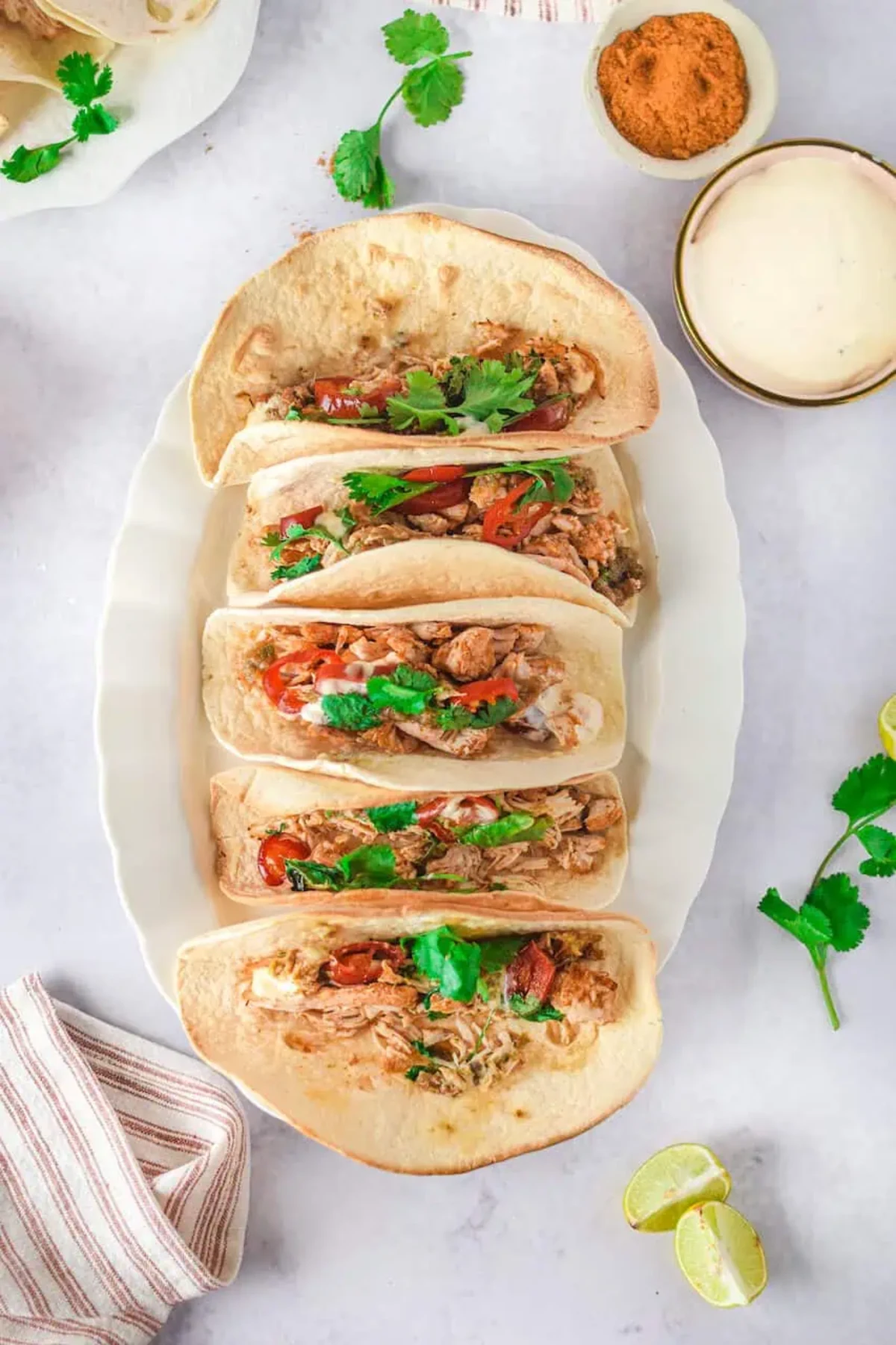 Instant Pot Chicken Tacos