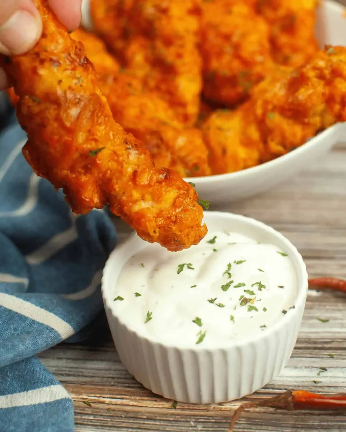 Air Fryer Buffalo Chicken Tenders