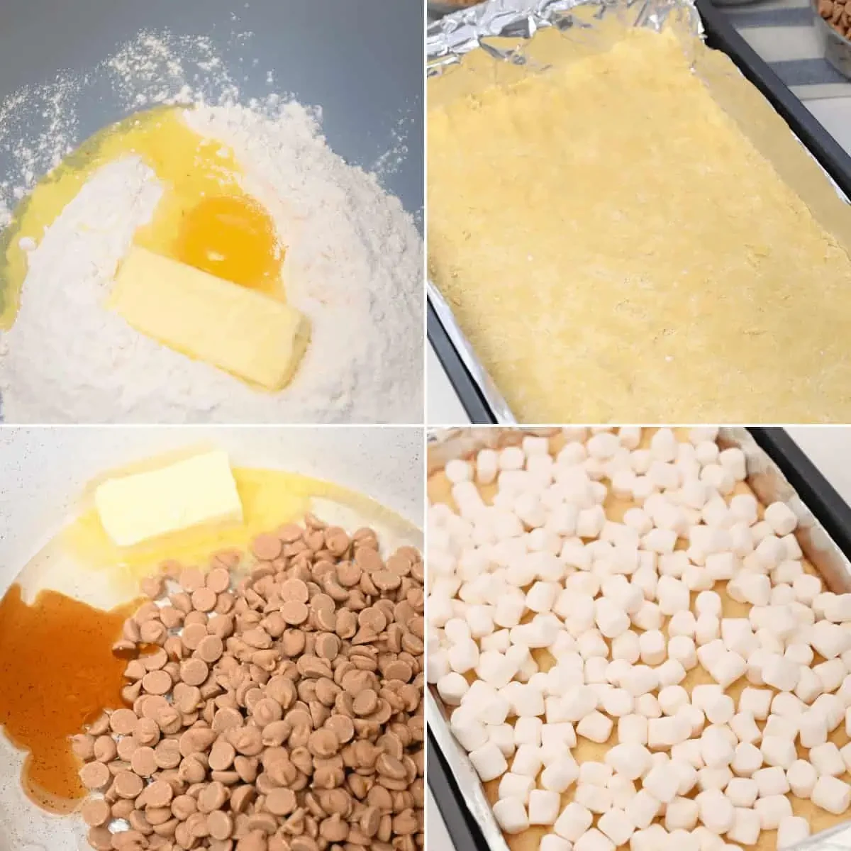 Crunchy Peanut Butter Bars