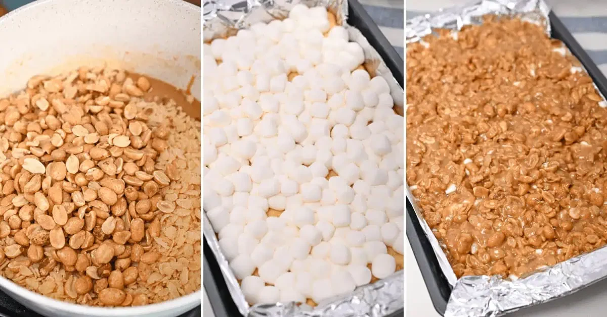 Crunchy Peanut Butter Bars