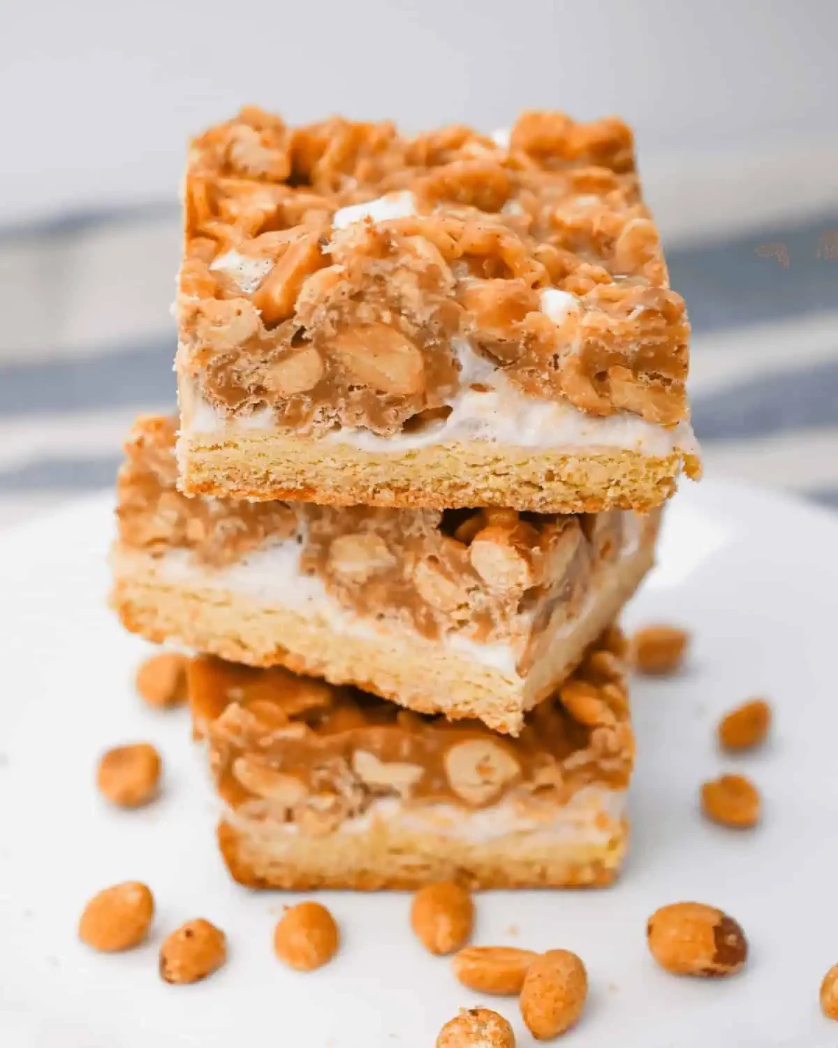 Crunchy Peanut Butter Bars
