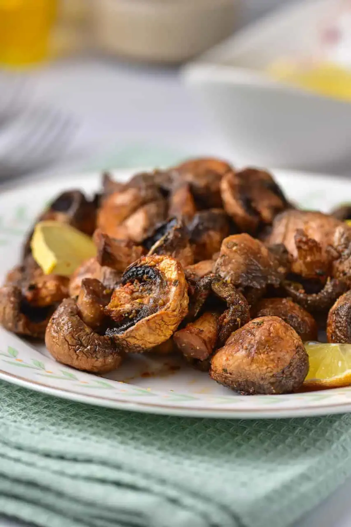 Air Fryer Mushrooms
