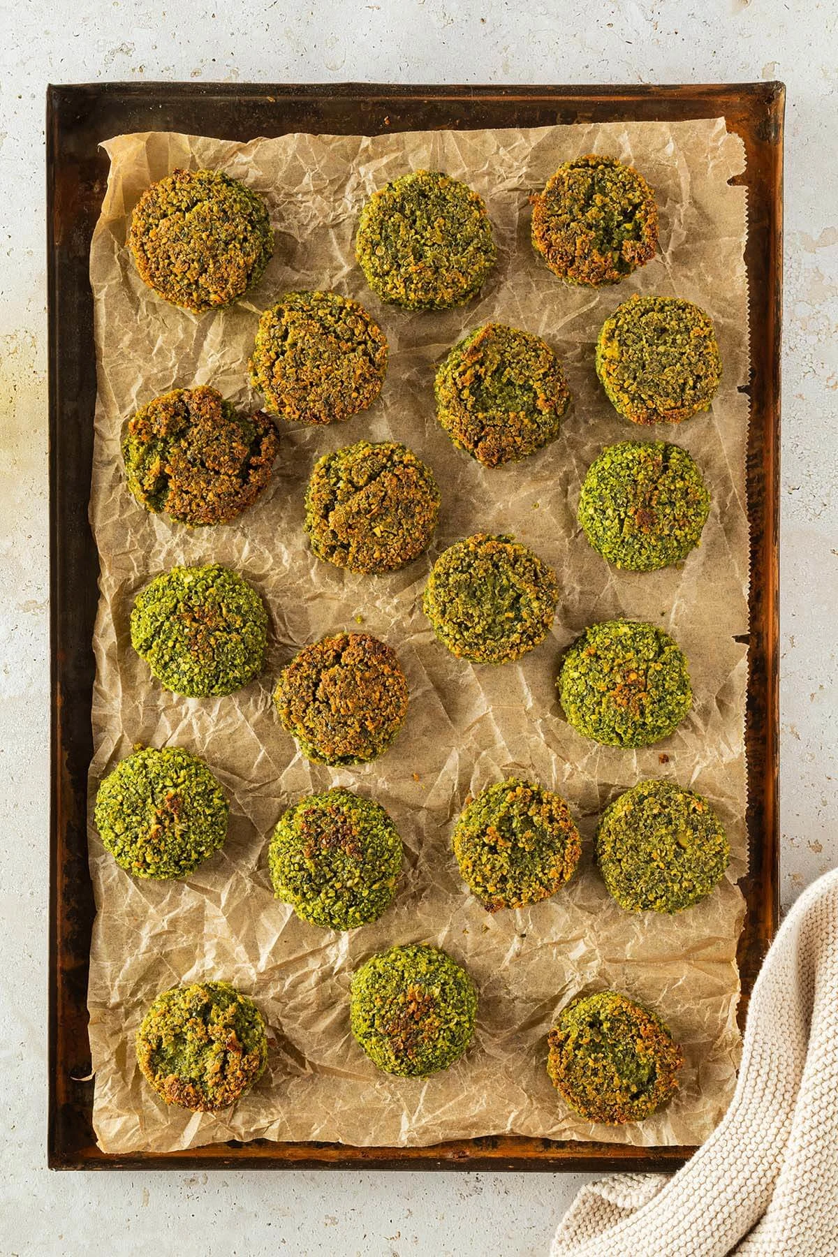 Oven-Baked Falafel