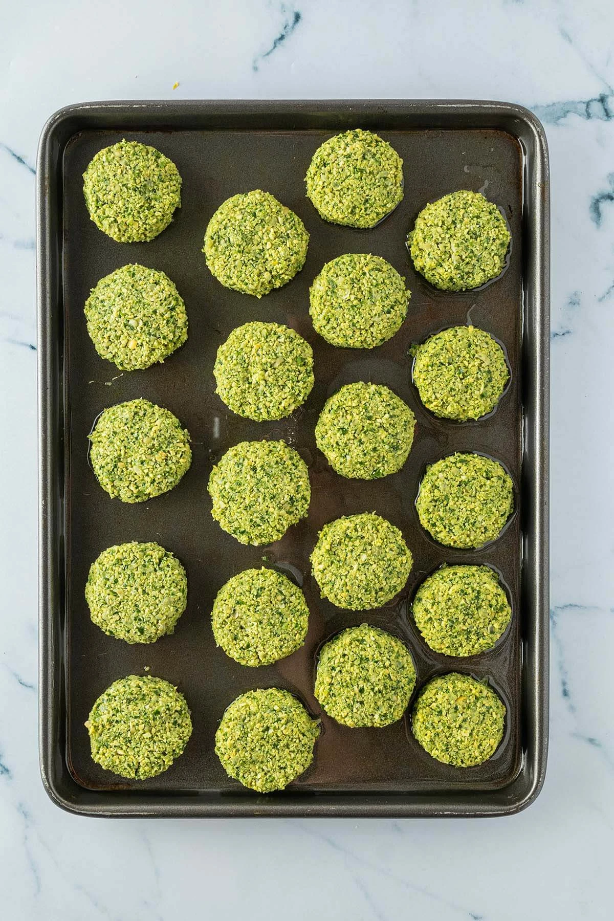 Oven-Baked Falafel