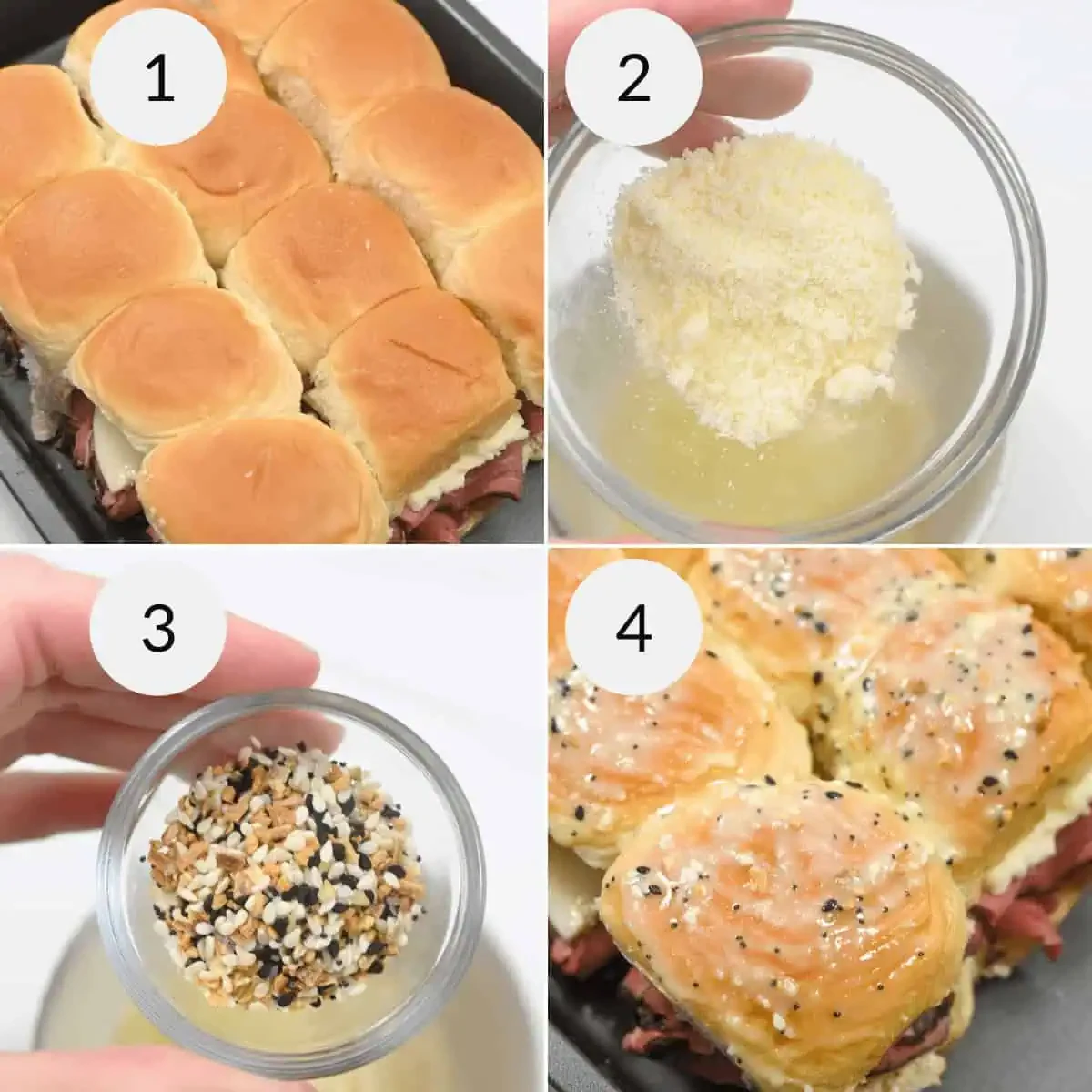 Roast Beef Sliders with Dijon Sauce