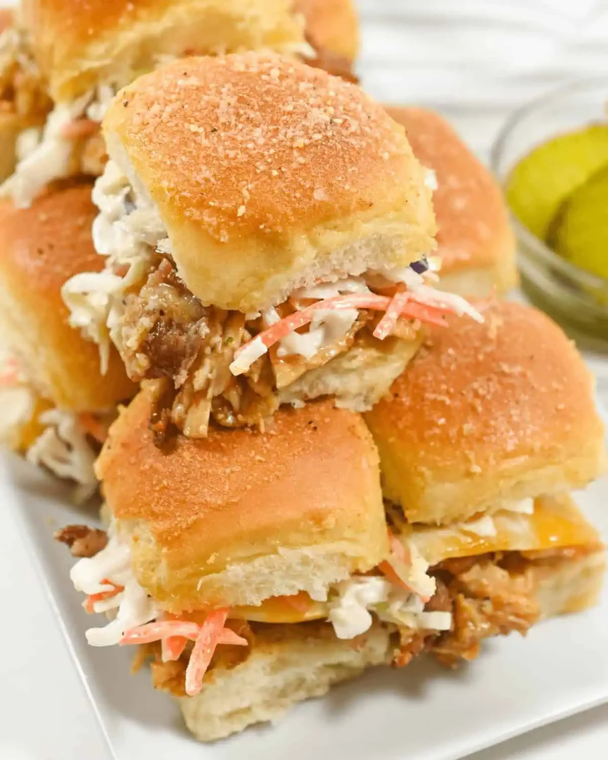 BBQ Chicken Sliders