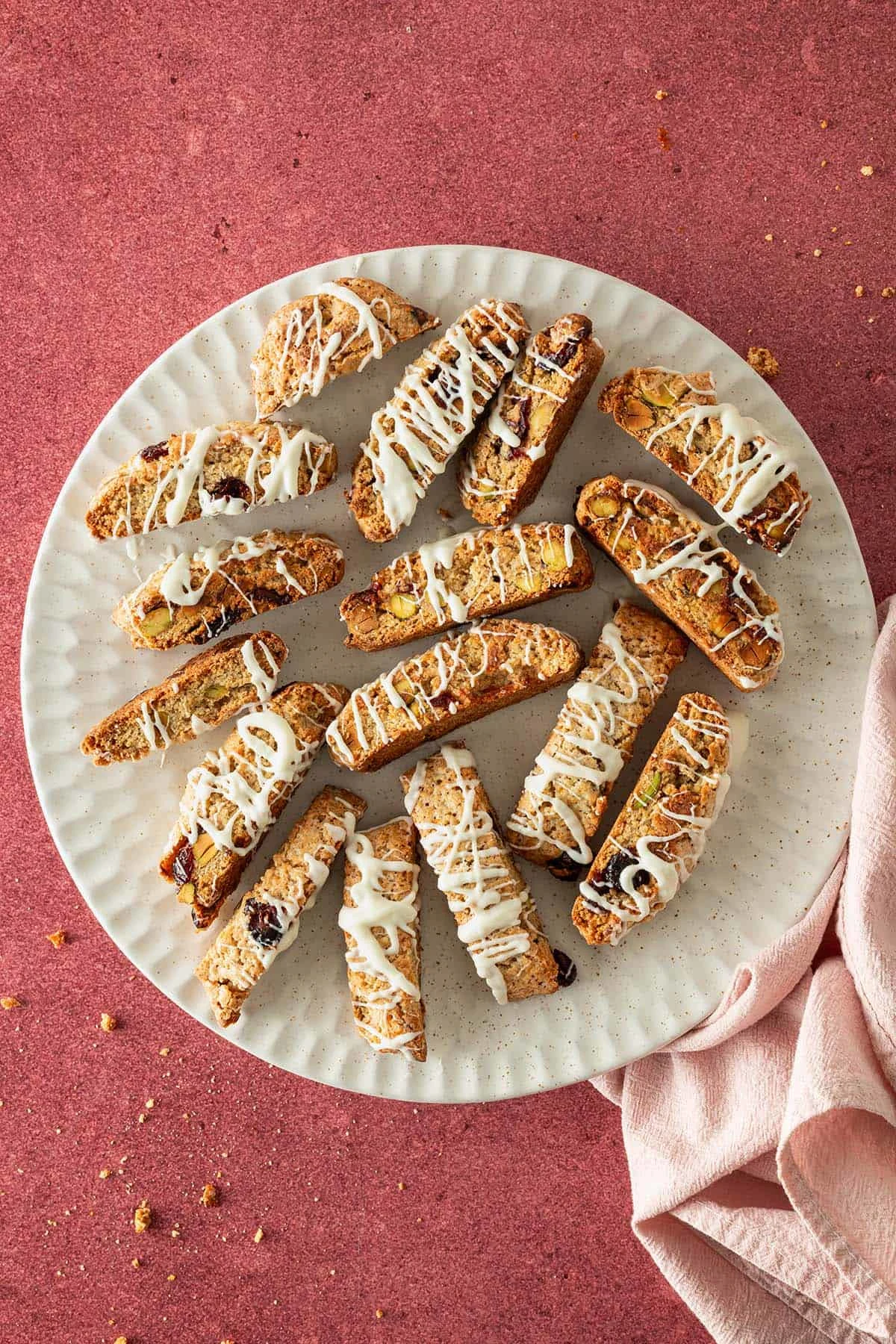Chewy Pistachio Cardamom Cookies