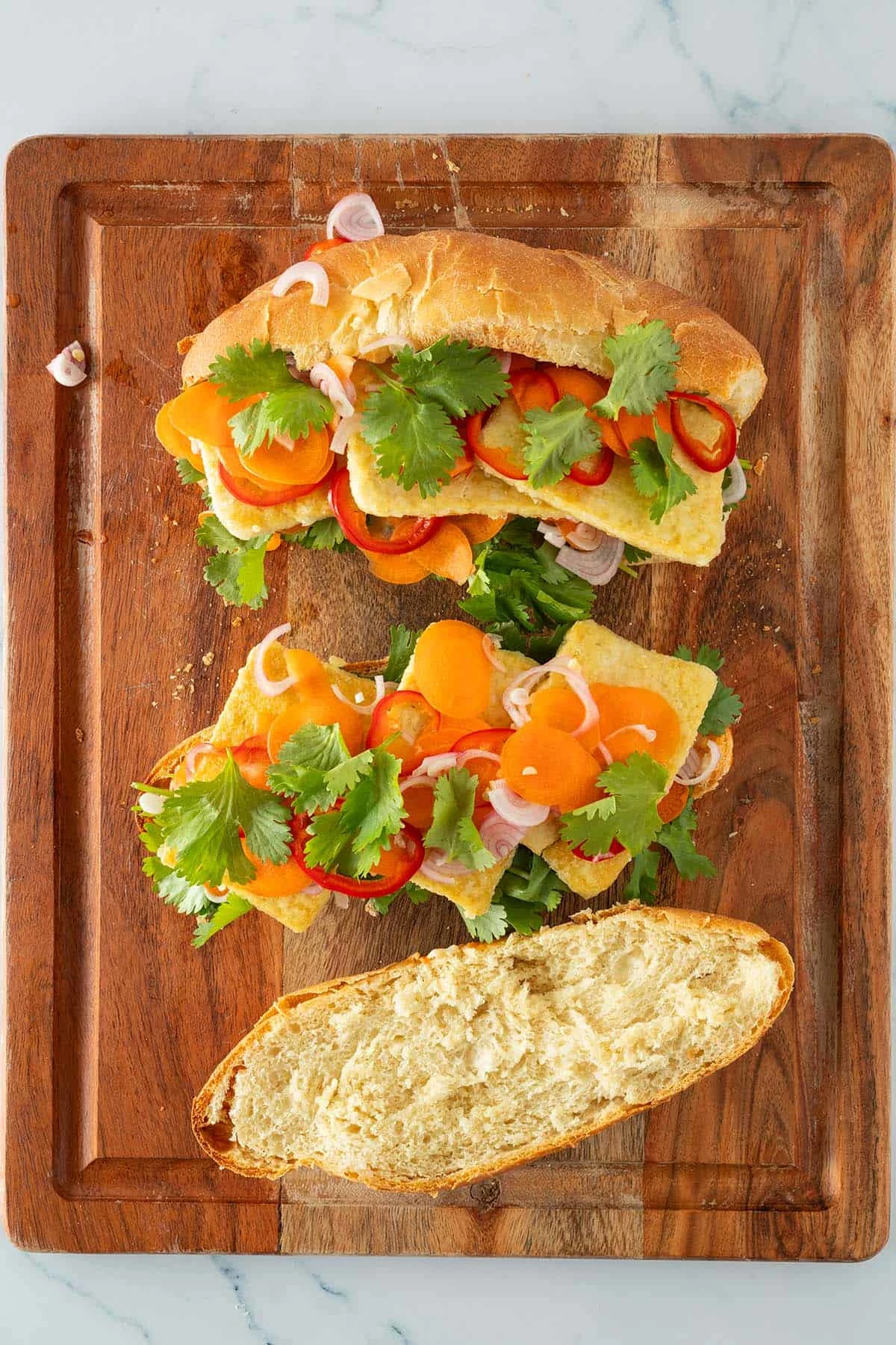 Vegetarian Tofu Bánh Mì