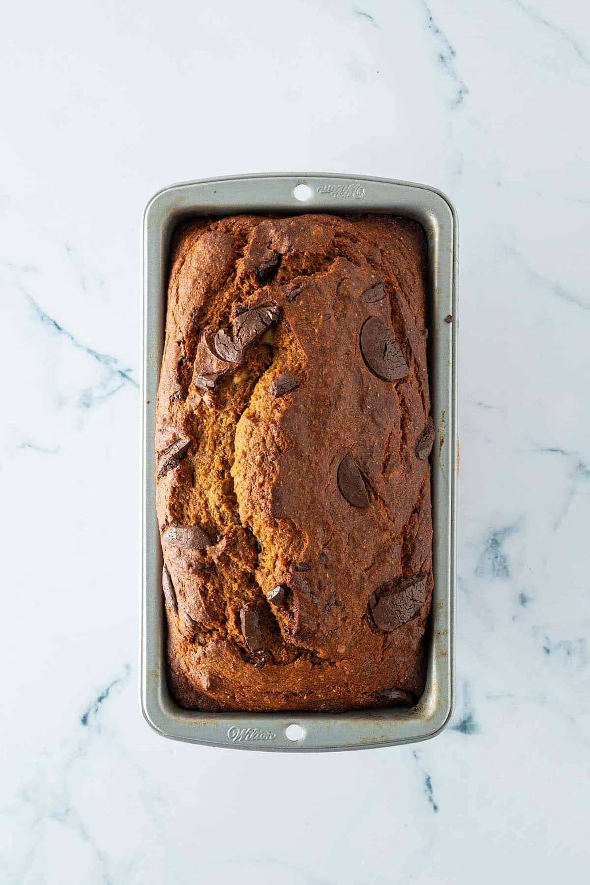 Moist Pumpkin Banana Bread