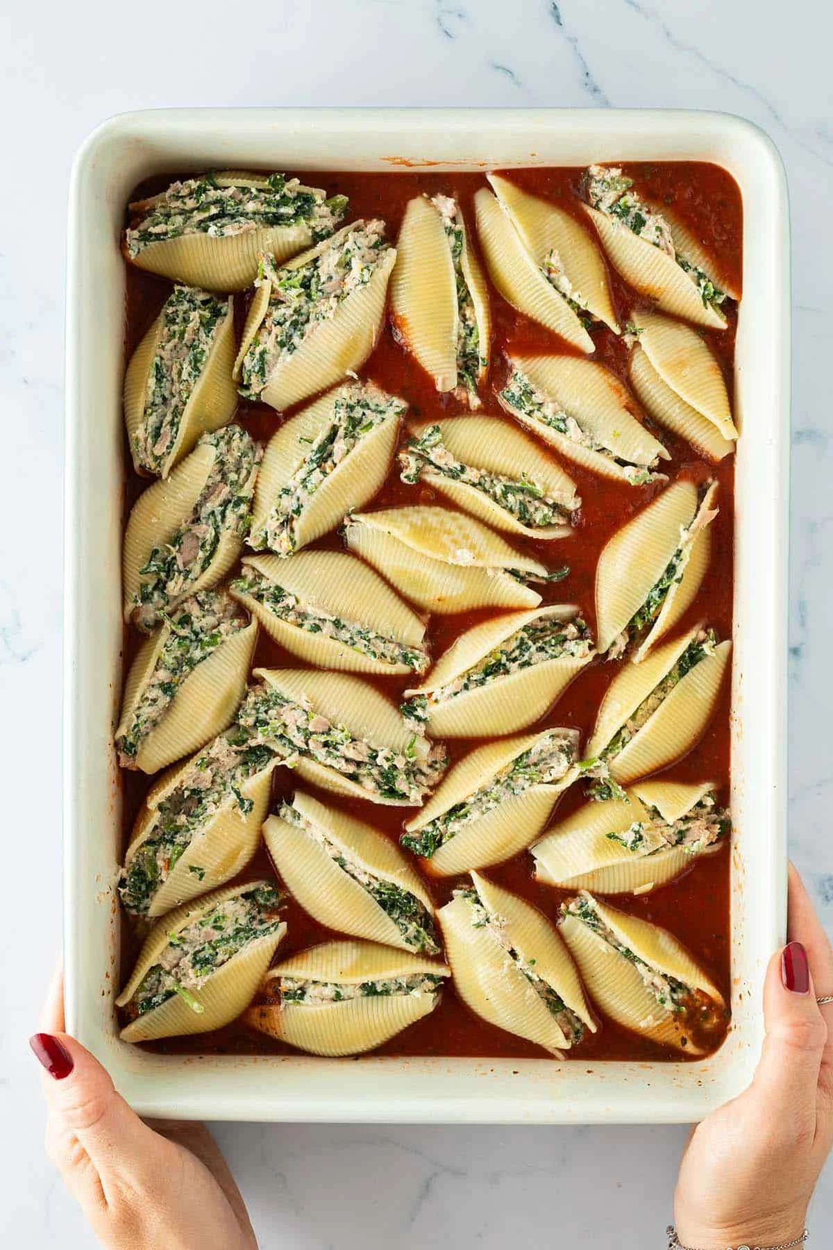 High-Protein Stuffed Shells