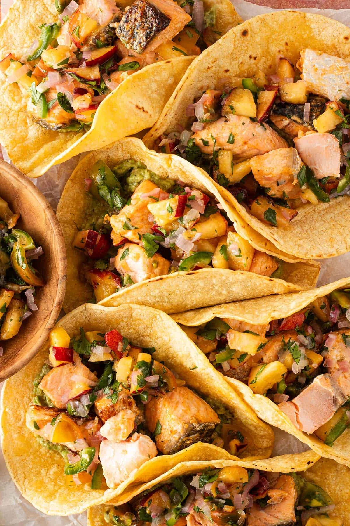 Bang Bang Salmon Tacos