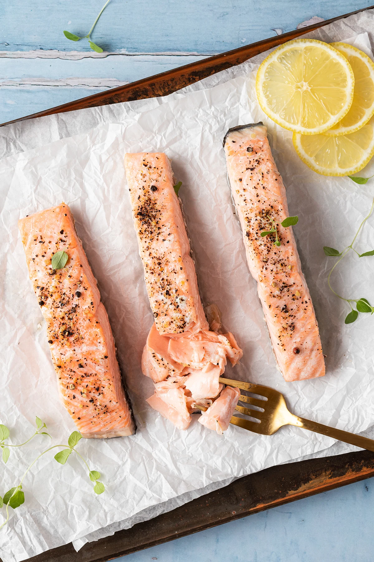 Oven-Baked Salmon