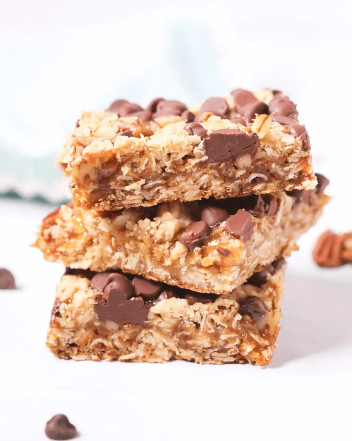 Caramel Chocolate Oatmeal Bars