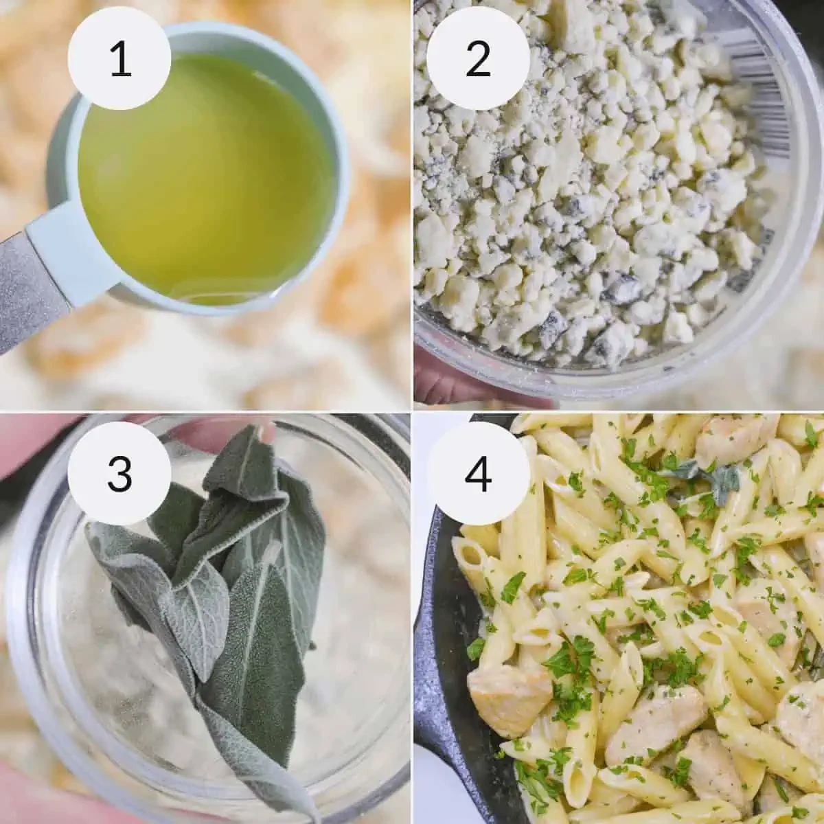 Chicken Gorgonzola Pasta