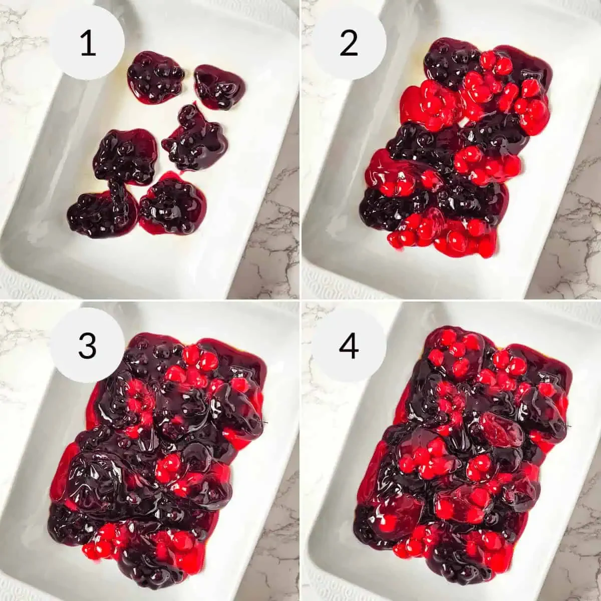 Blueberry Cherry Dump Cake