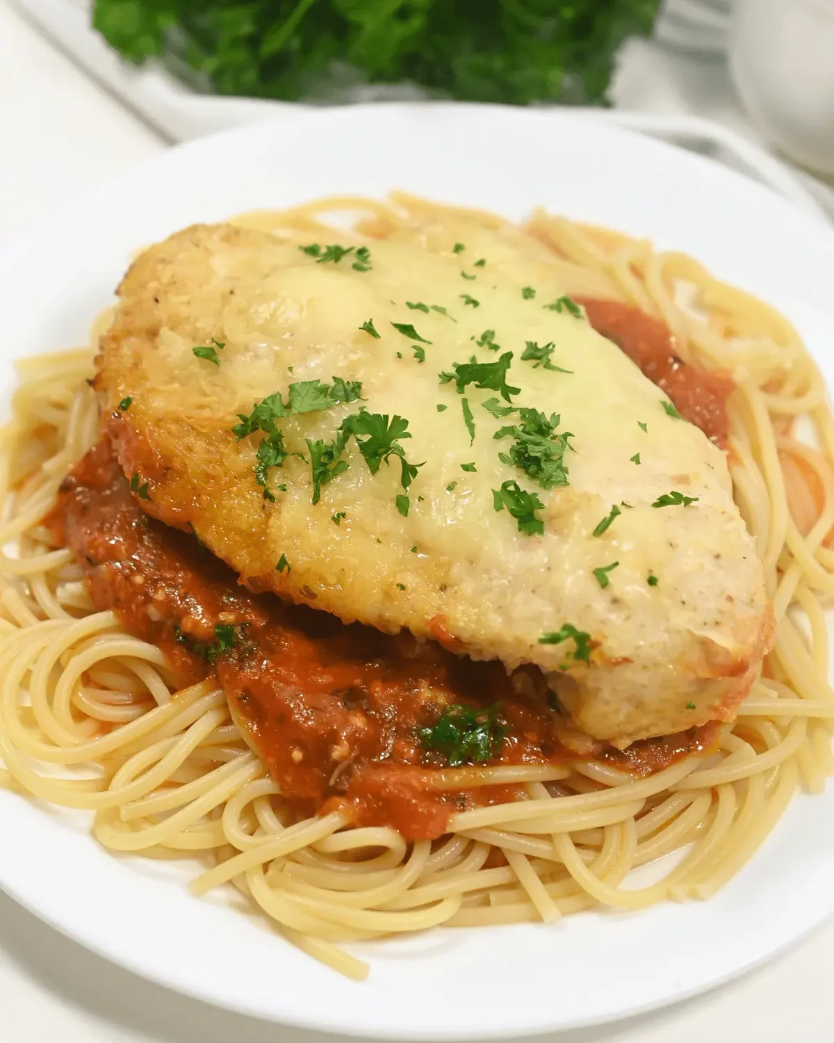 Slow Cooker Chicken Parmesan