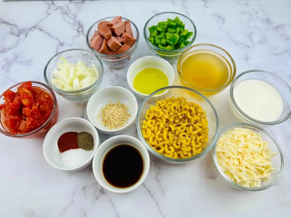 Kielbasa Pasta Skillet