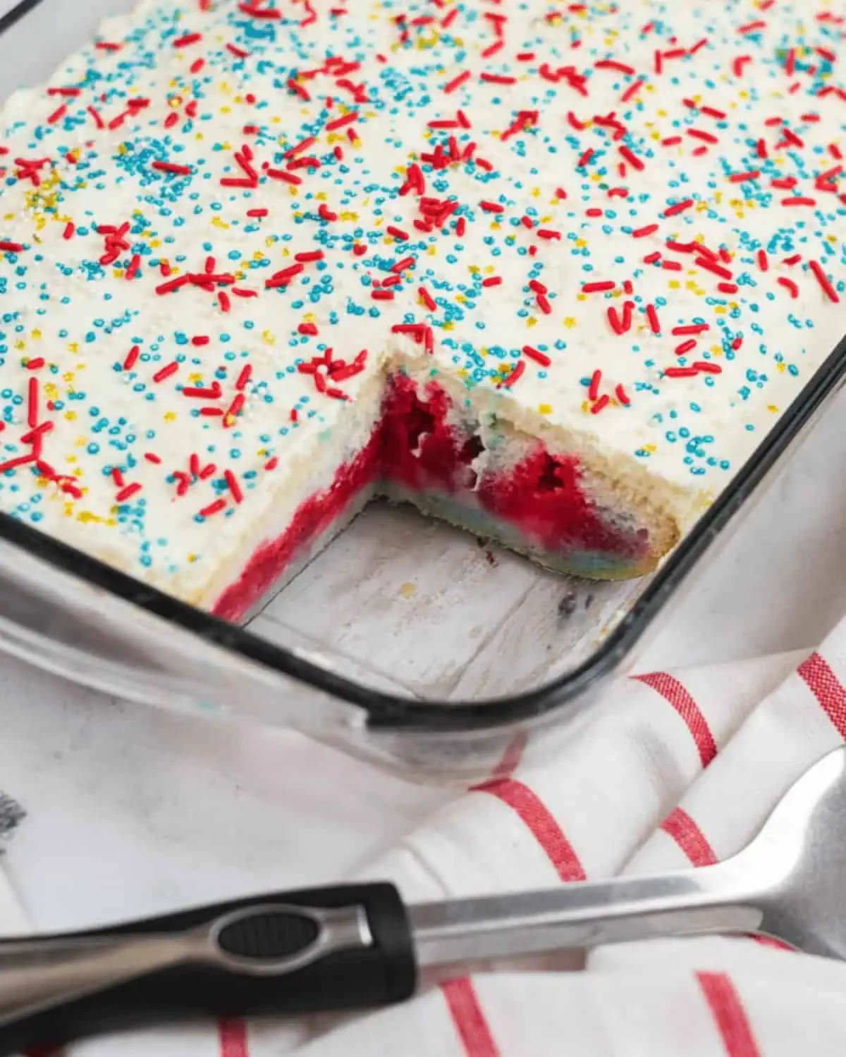 4th of July Poke Cake