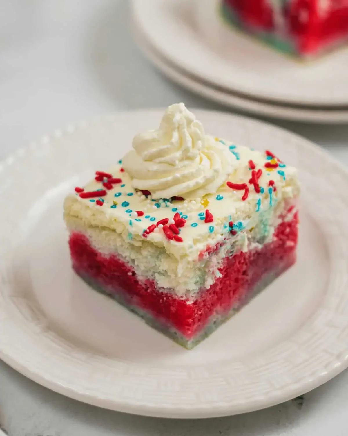 4th of July Poke Cake