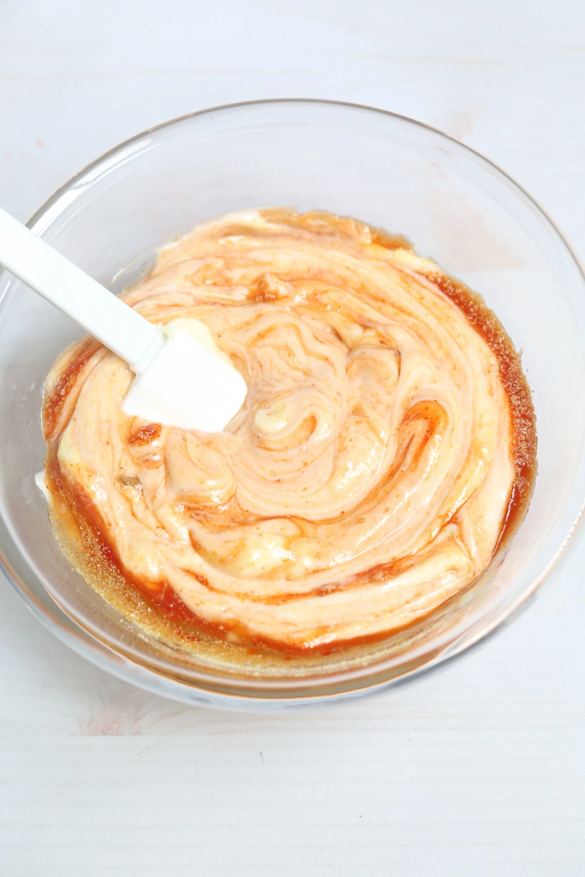 Spicy Burger with Creamy Sriracha Sauce