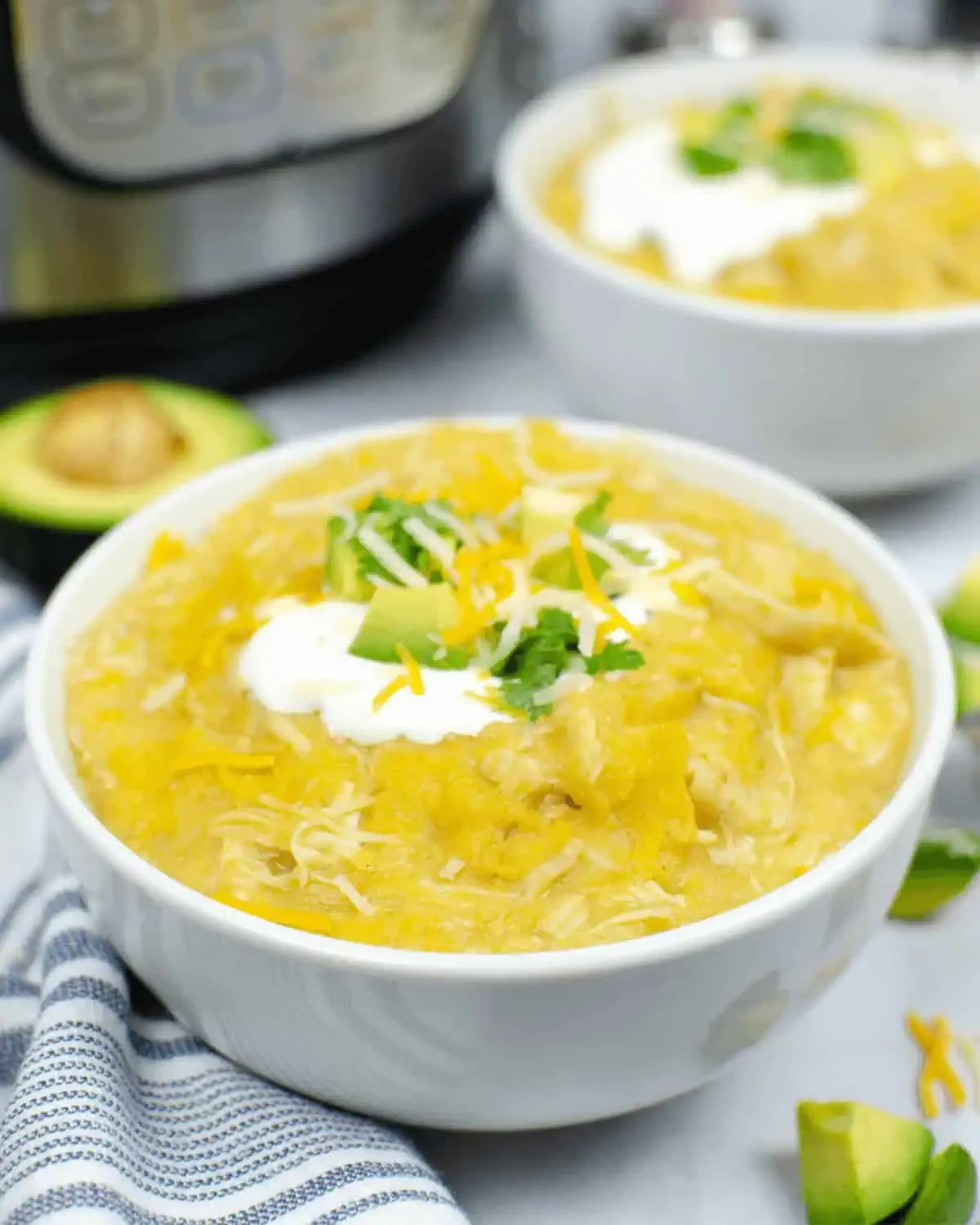 Instant Pot Chicken Enchiladas