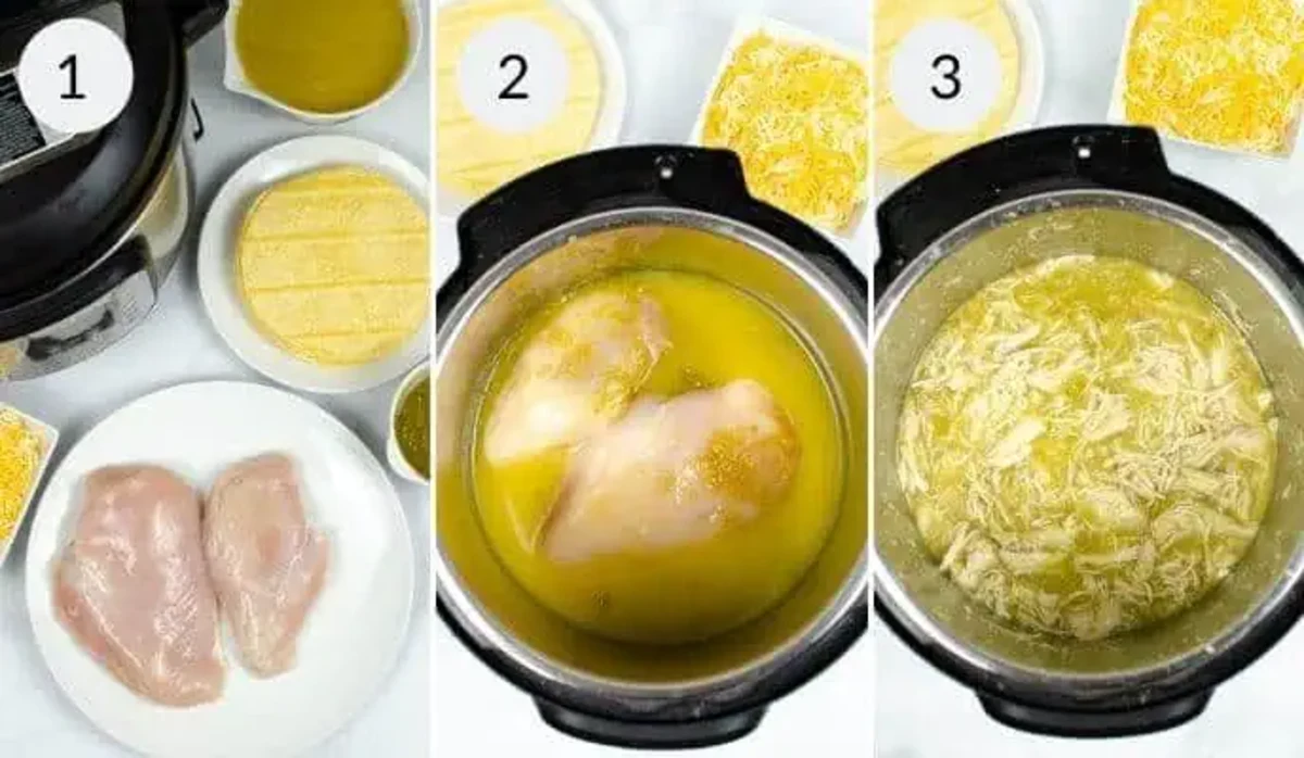 Instant Pot Chicken Enchiladas