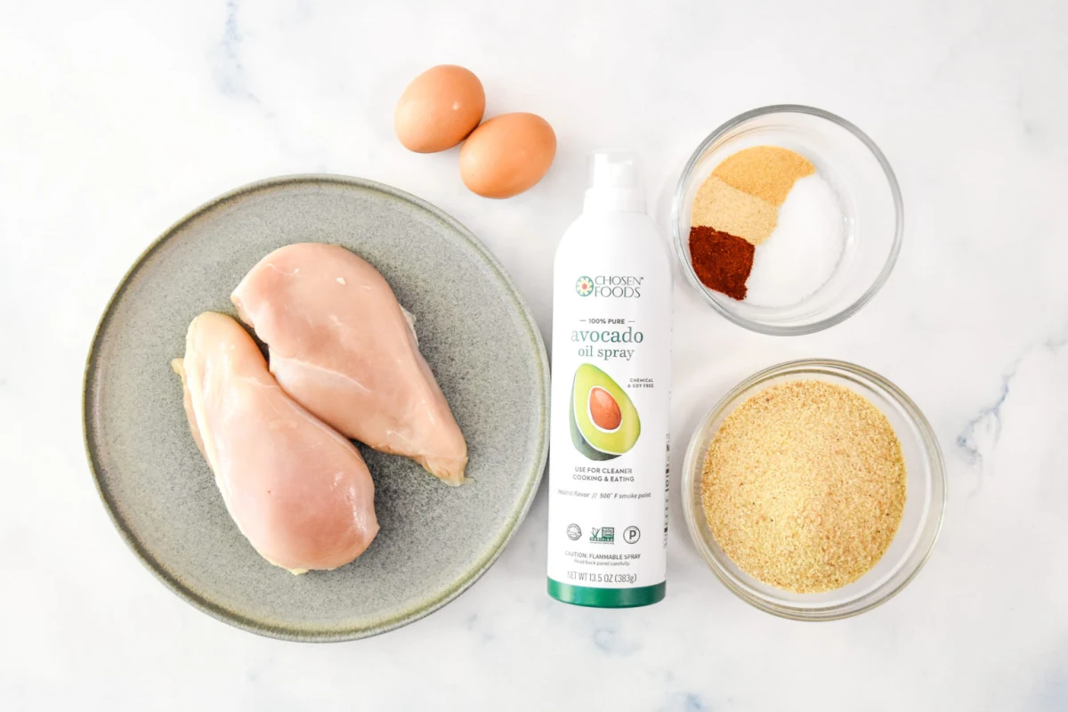 Air Fryer Breaded Chicken Tenders