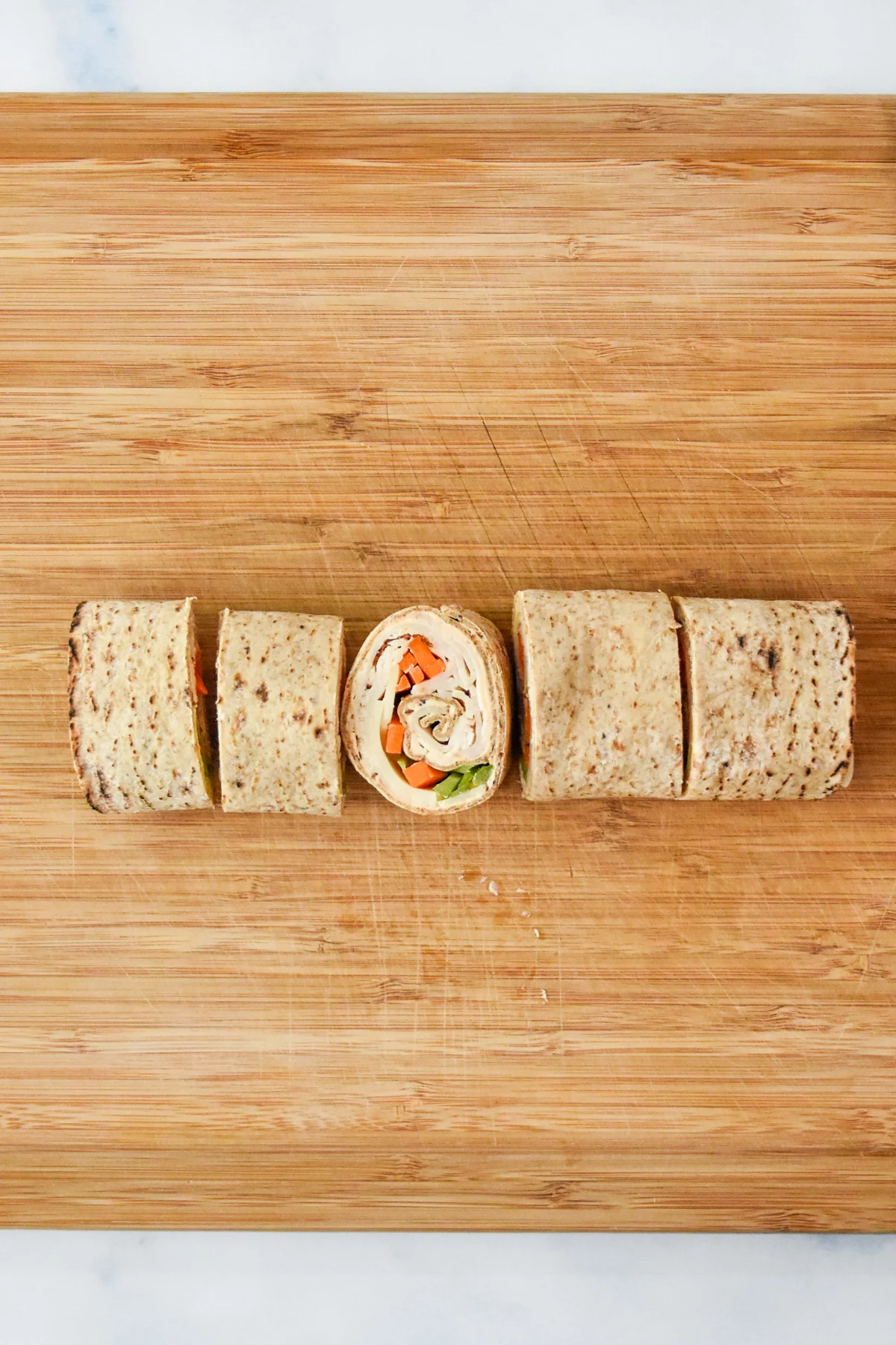 Buffalo Chicken Pinwheels Meal Prep