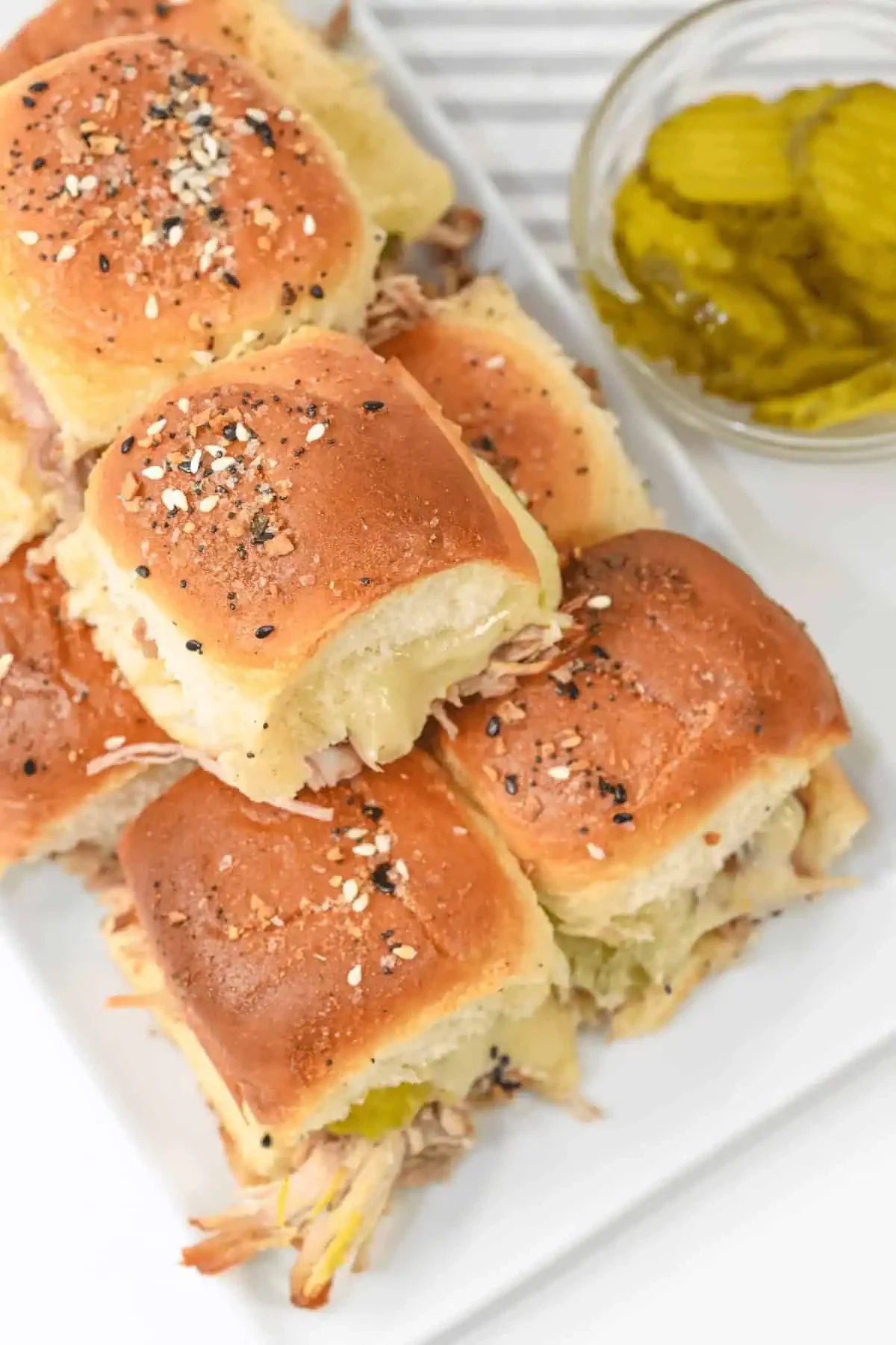 Slow Cooker Cuban Sliders