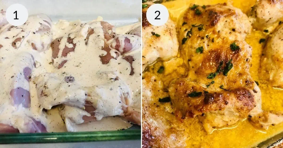 Chicken with White Barbecue Sauce