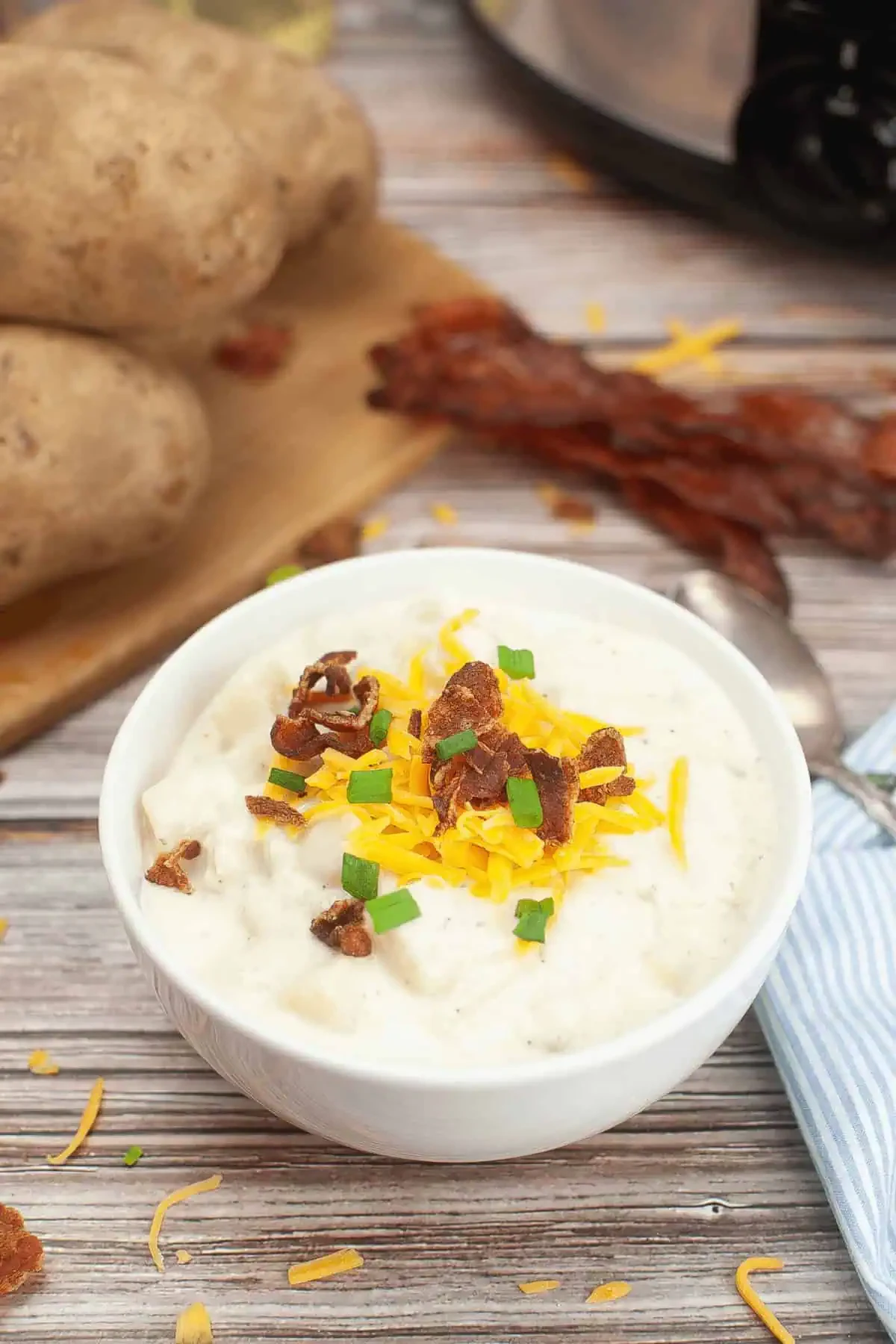 Easy Crock Pot Potato Soup