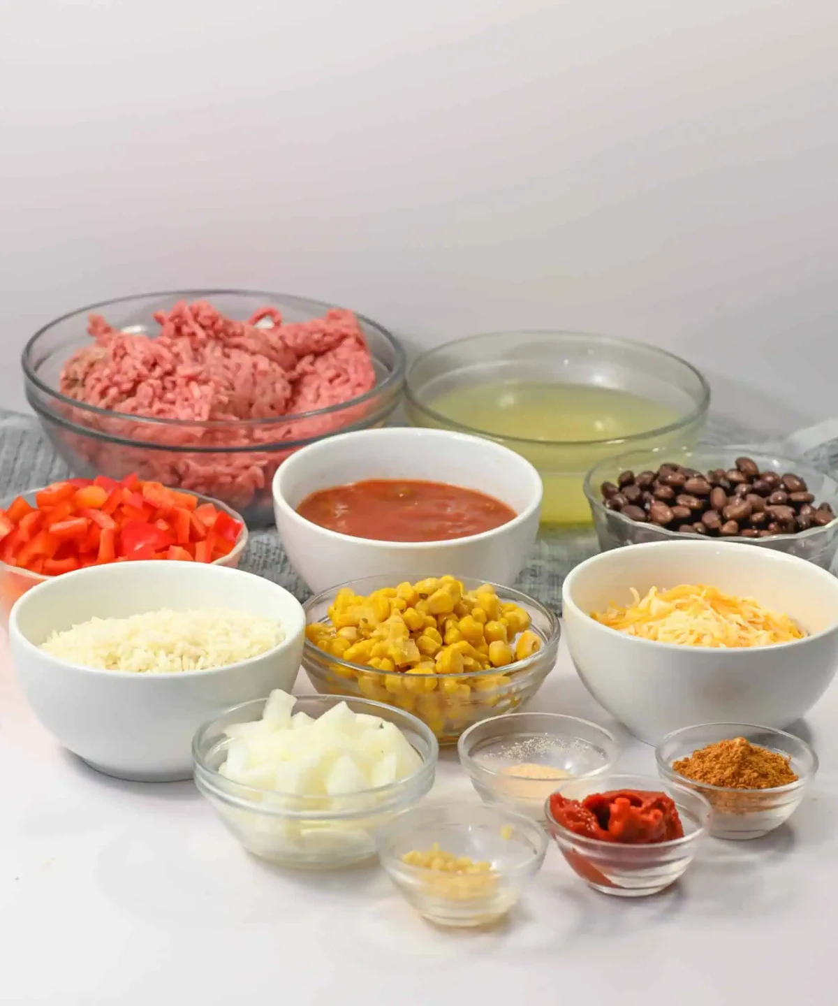 Mexican Beef and Rice Skillet