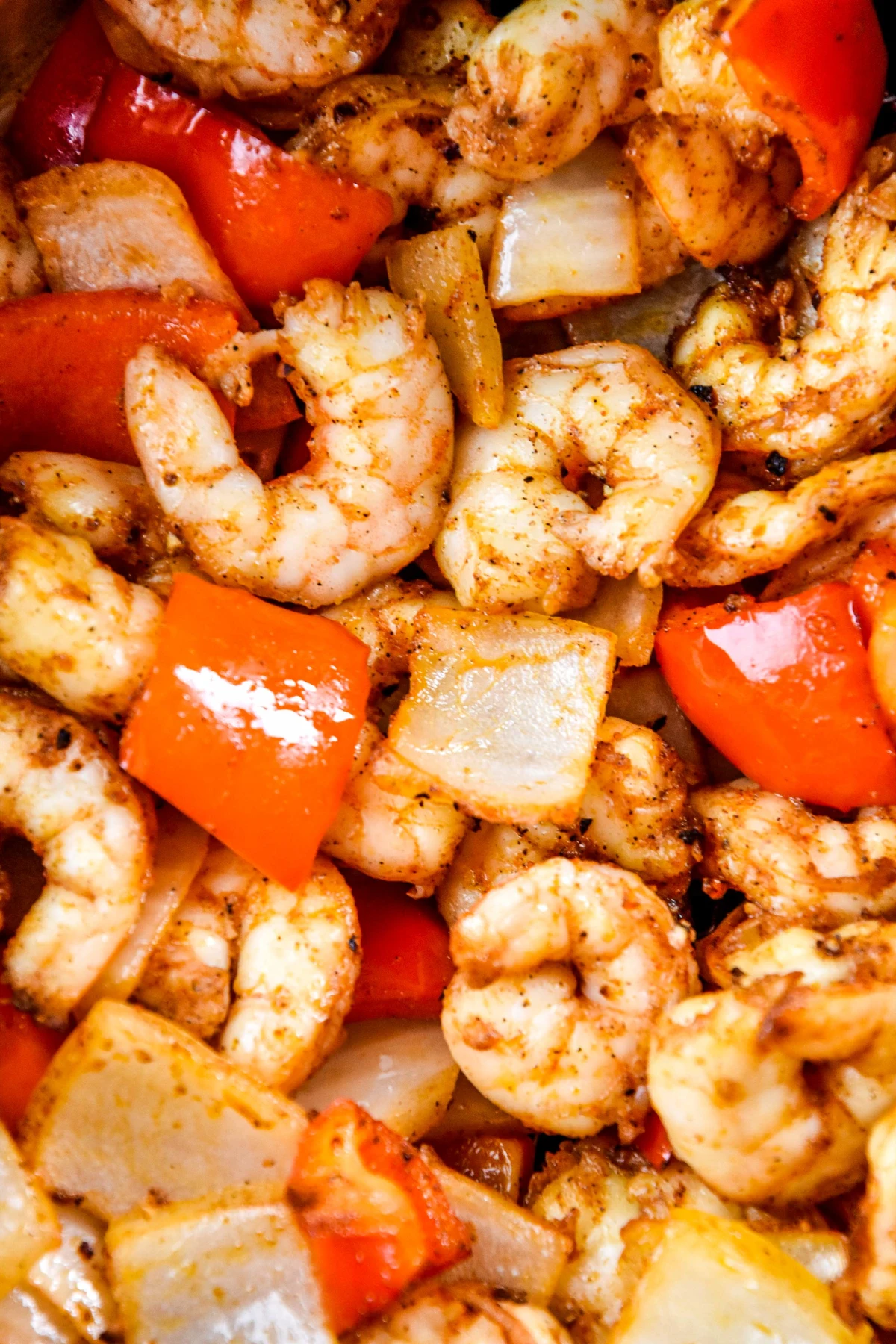 Easy Air Fryer Shrimp & Vegetables